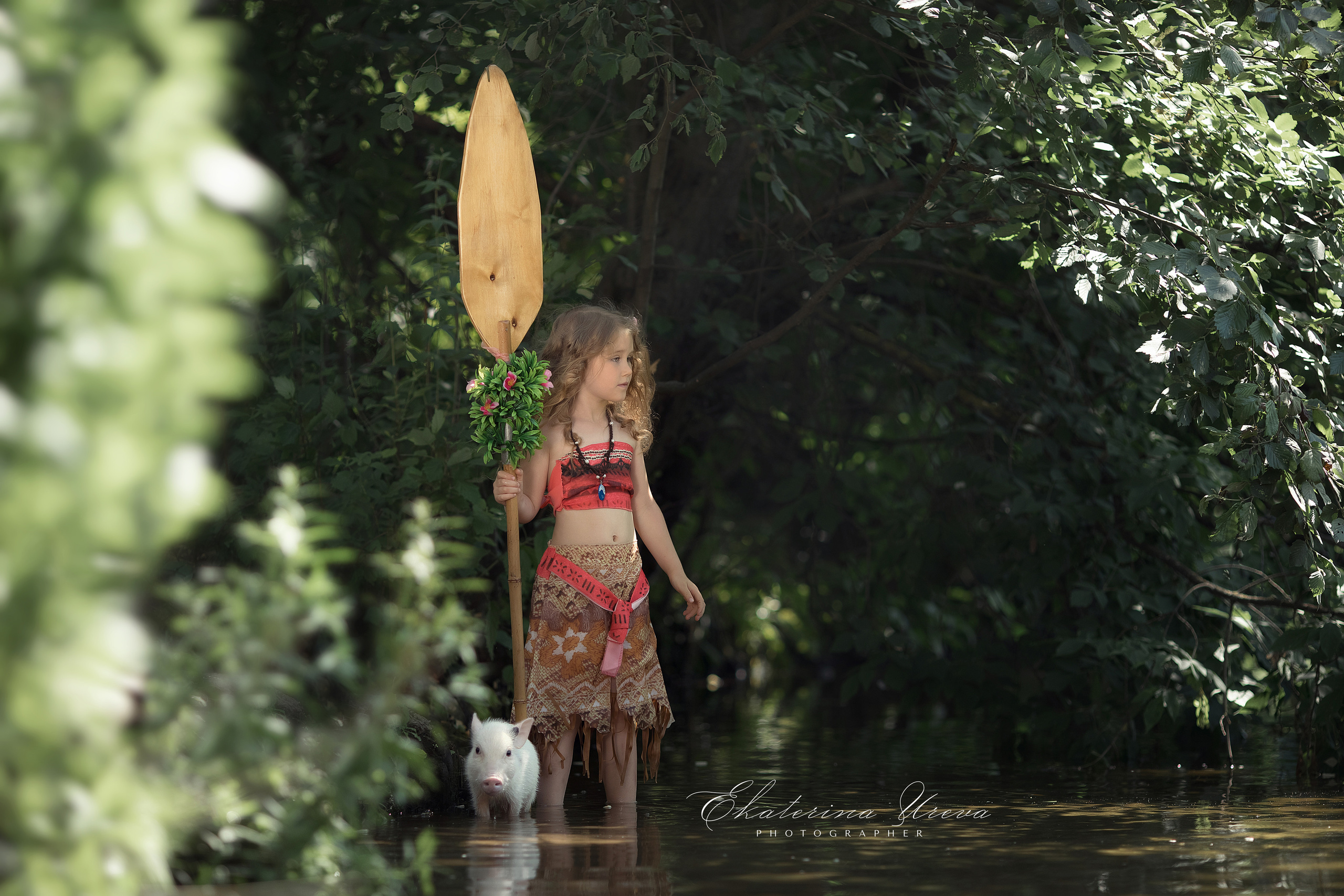 Moana. Children’s and family photographer Ekaterina Ureva in Moscow