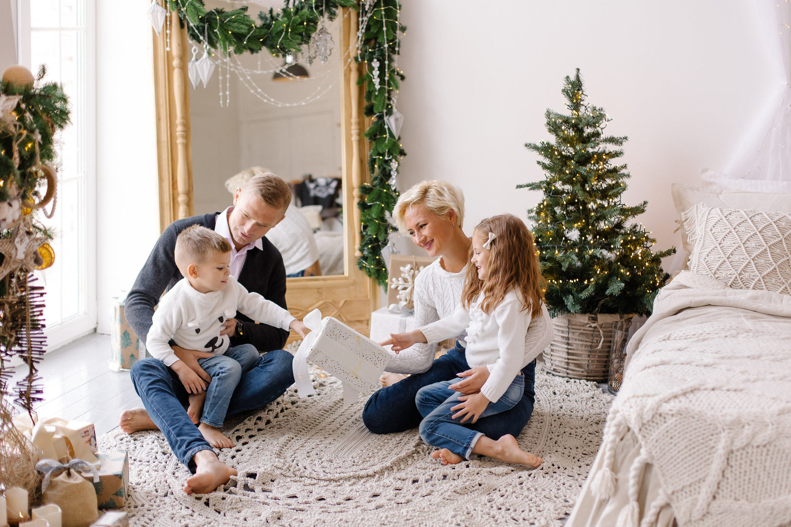 Weihnachtsshooting 2022. Fotografin in München Dasha Antipina