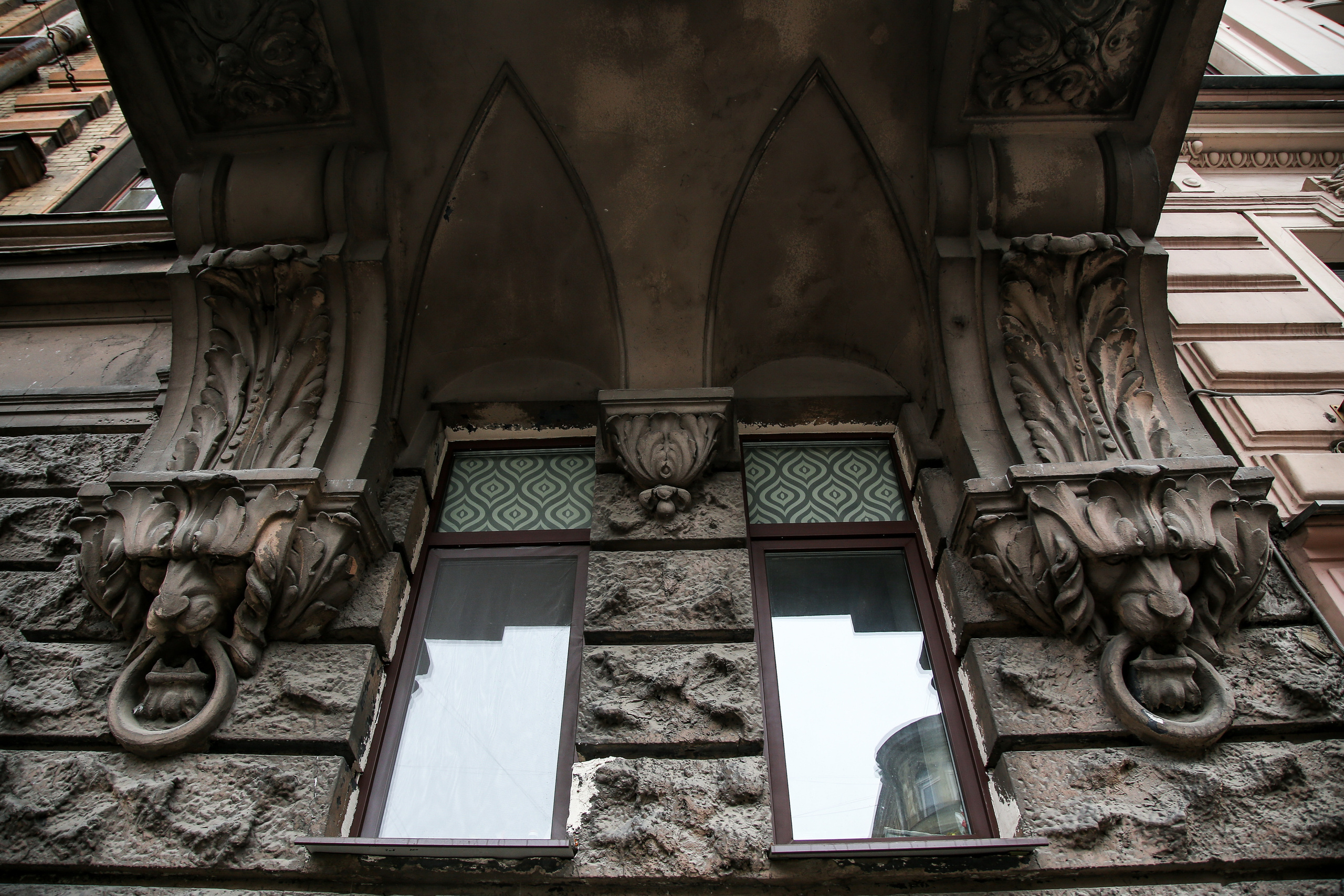 Большой Казачий переулок и дом купца Захарова. Фотограф Юля Постнова