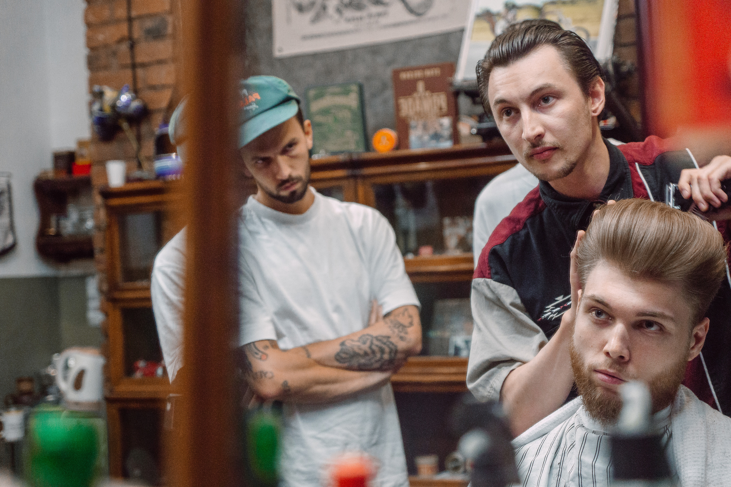 Фотосъемка мастер класса для барберов и парикмахеров. Жуков Илья  свадебный фотограф в Москве