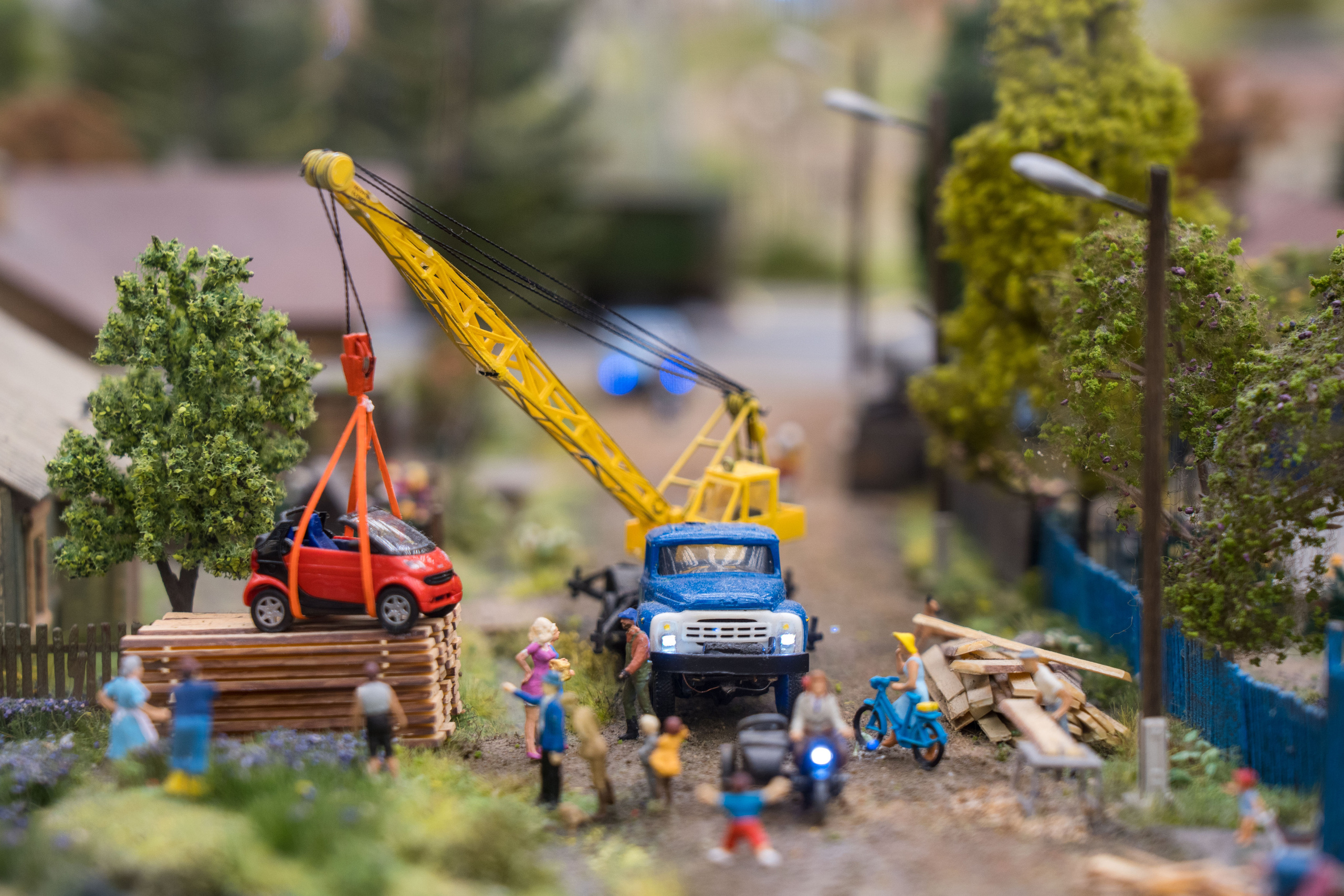 Мини город и его обитатели. Каталожная и промышленная съемка в Москве Александр Плонский