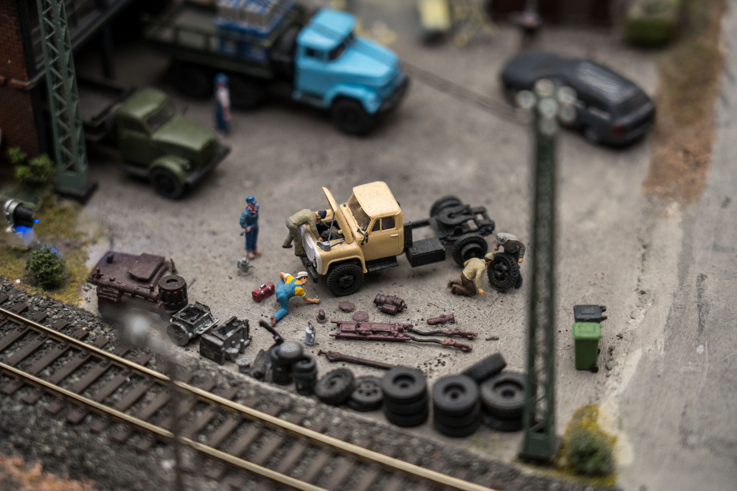 Мини город и его обитатели. Каталожная и промышленная съемка в Москве Александр Плонский