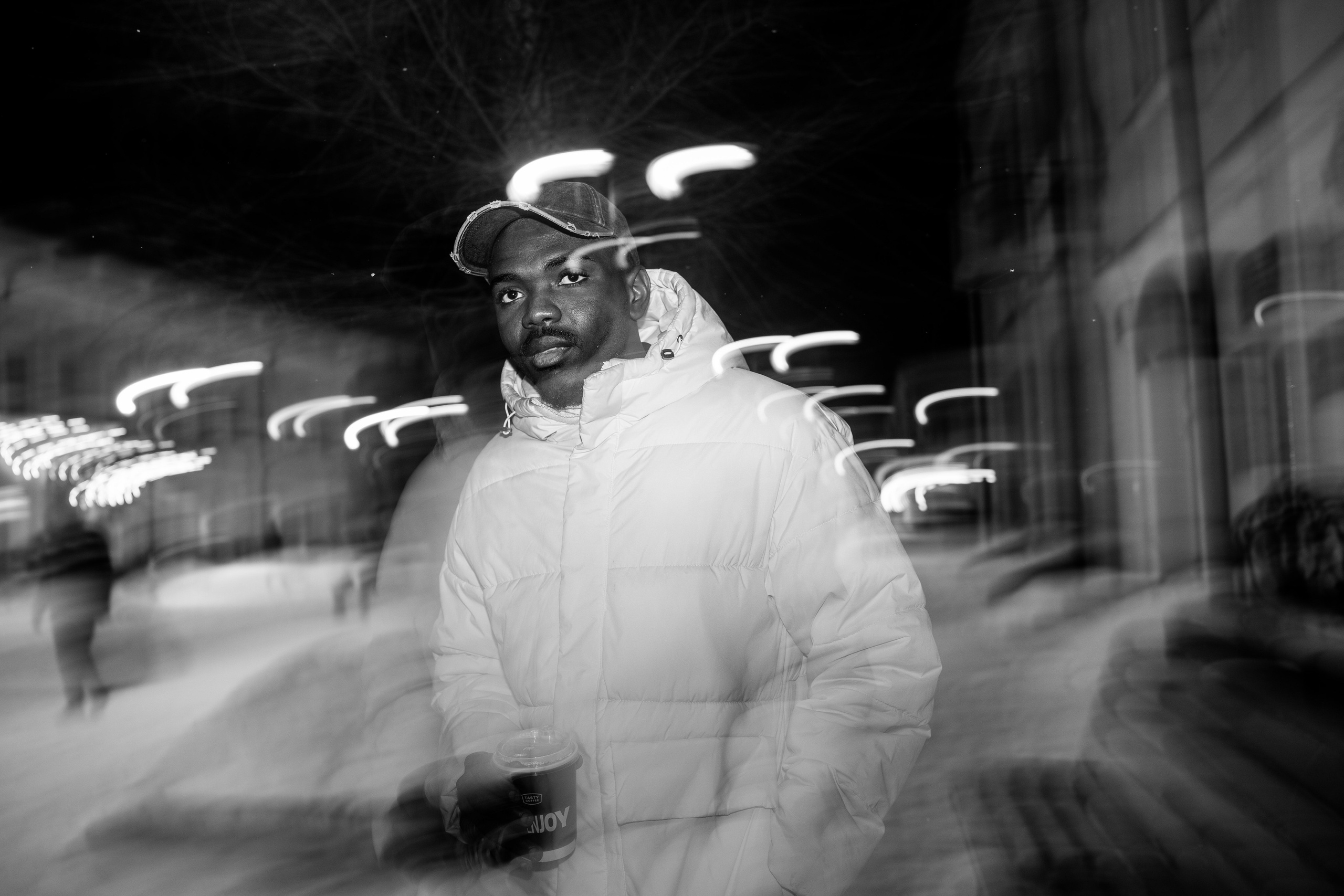 Зимняя фотосессия в Оренбурге с Ахмедом. Фотограф Павел Герасименко