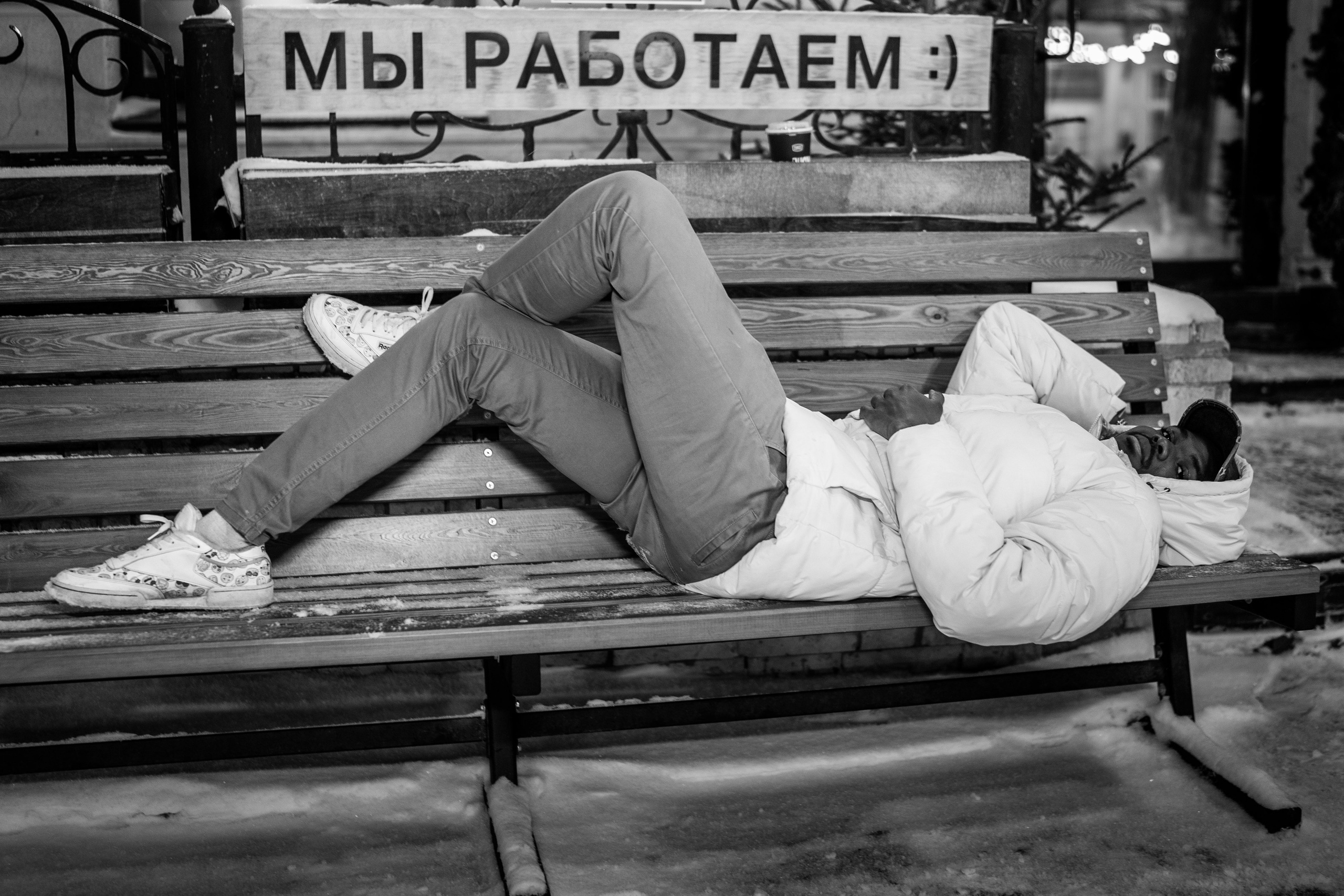 Зимняя фотосессия в Оренбурге с Ахмедом. Фотограф Павел Герасименко