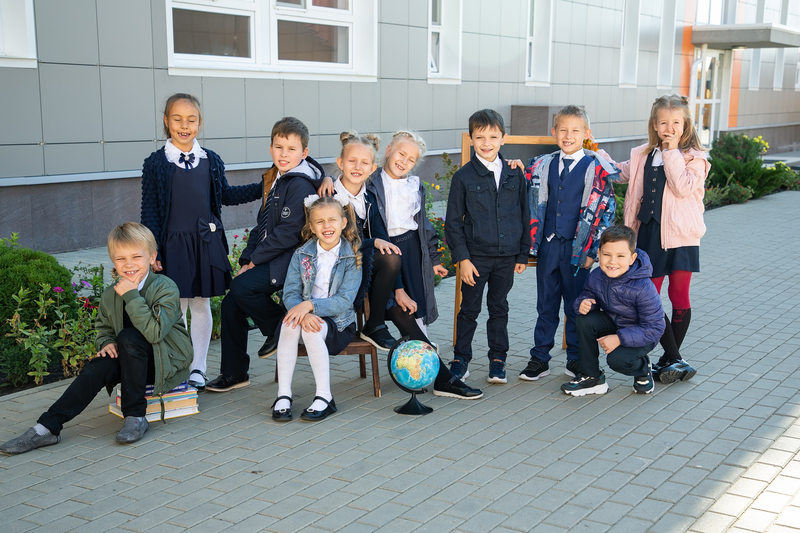 Фотосопровождение в начальной школе. Детский школьный и семейный фотограф в Краснодаре