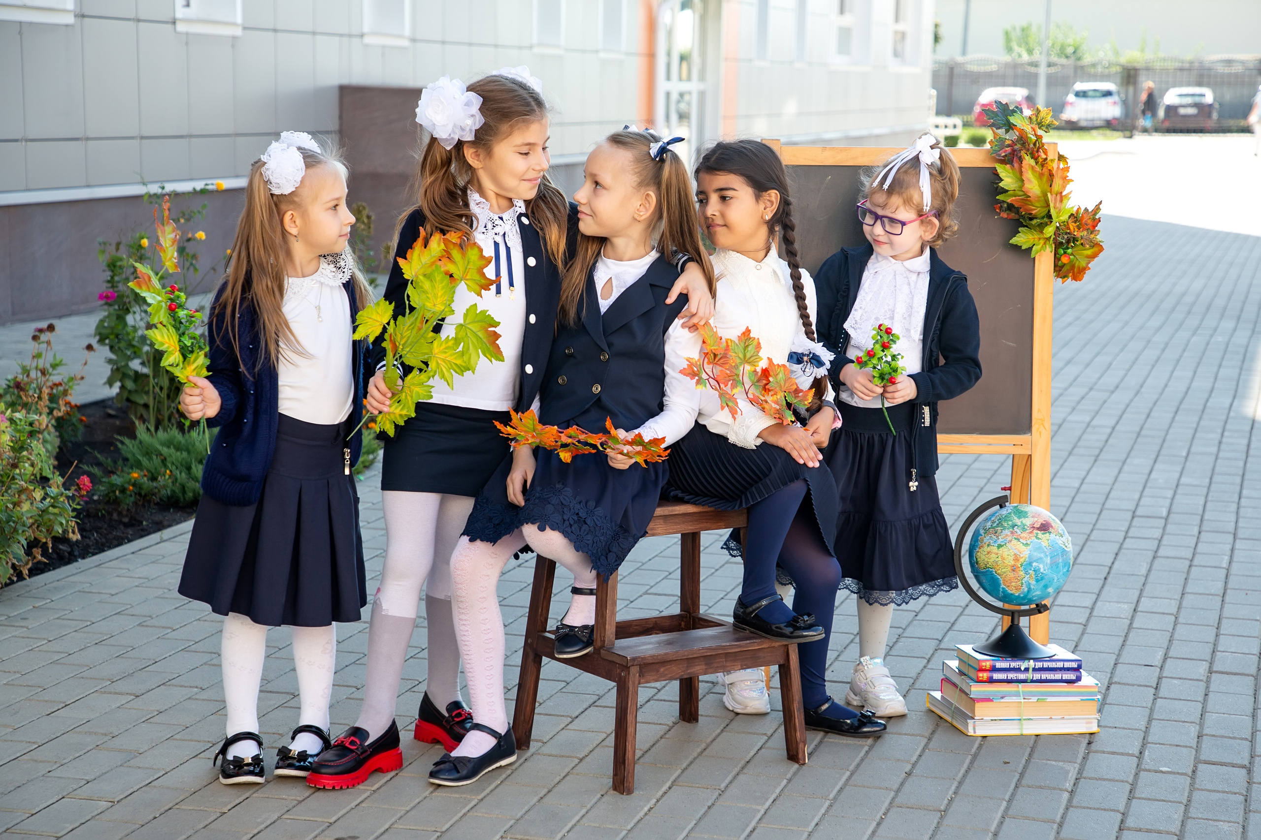 Фотосопровождение в начальной школе. Детский школьный и семейный фотограф в Краснодаре