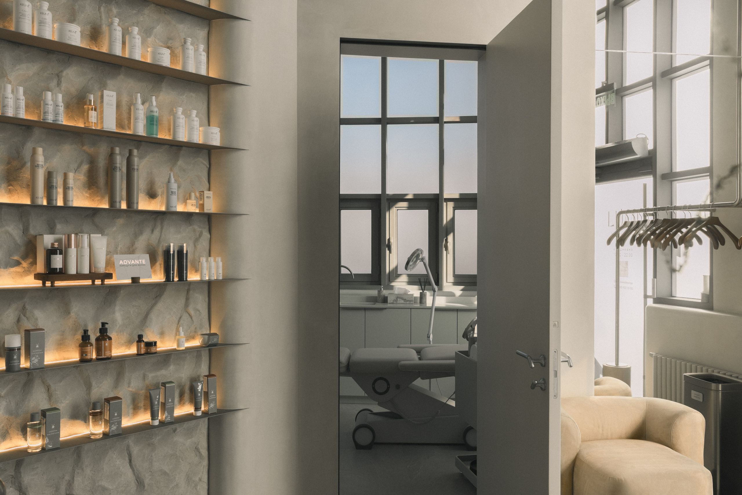 Кейс: Не просто интерьер. Ощущение. Съёмка для премиум-салона Lumi. Кристина Бирон — контент-креатор: Reels, фото/видео для бизнеса в СПб и Москве + AI-контент по РФ