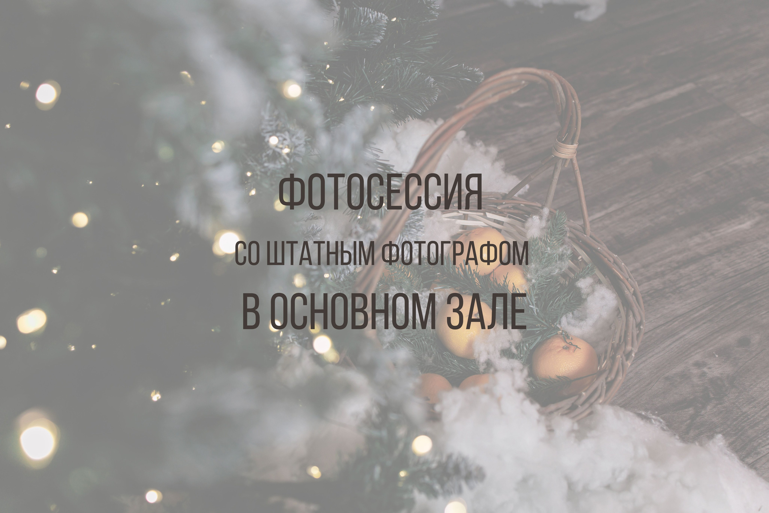Новый год 2026-2027. Интерьерная фотостудия Background в Омске