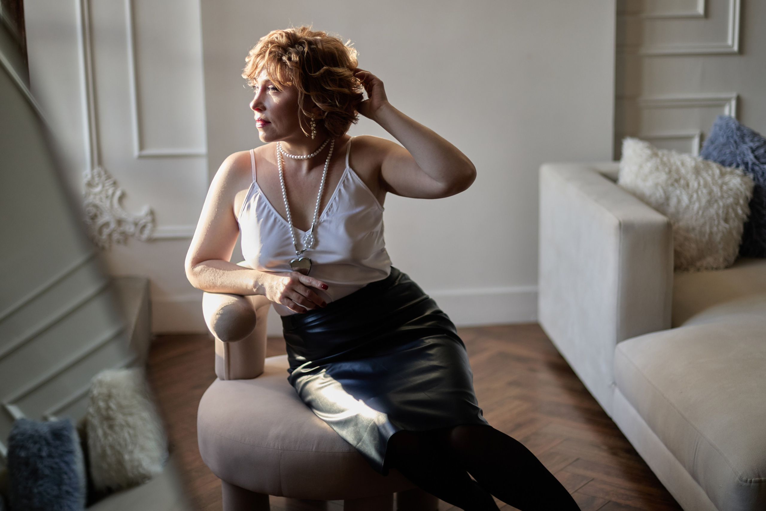 будуарная фотосессия для женщин 35+