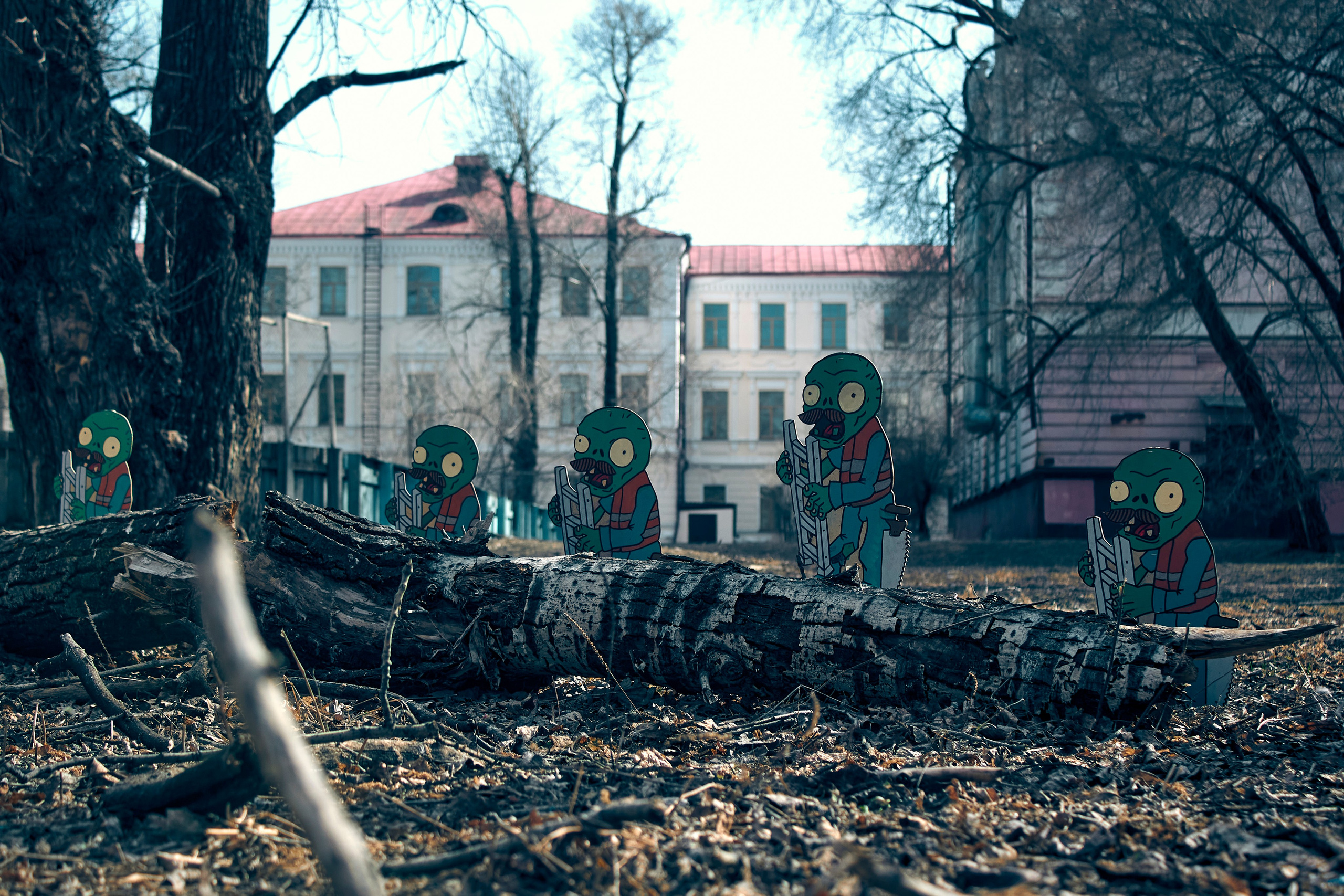 Plants vs Zombies. Художник Рыбак Николай