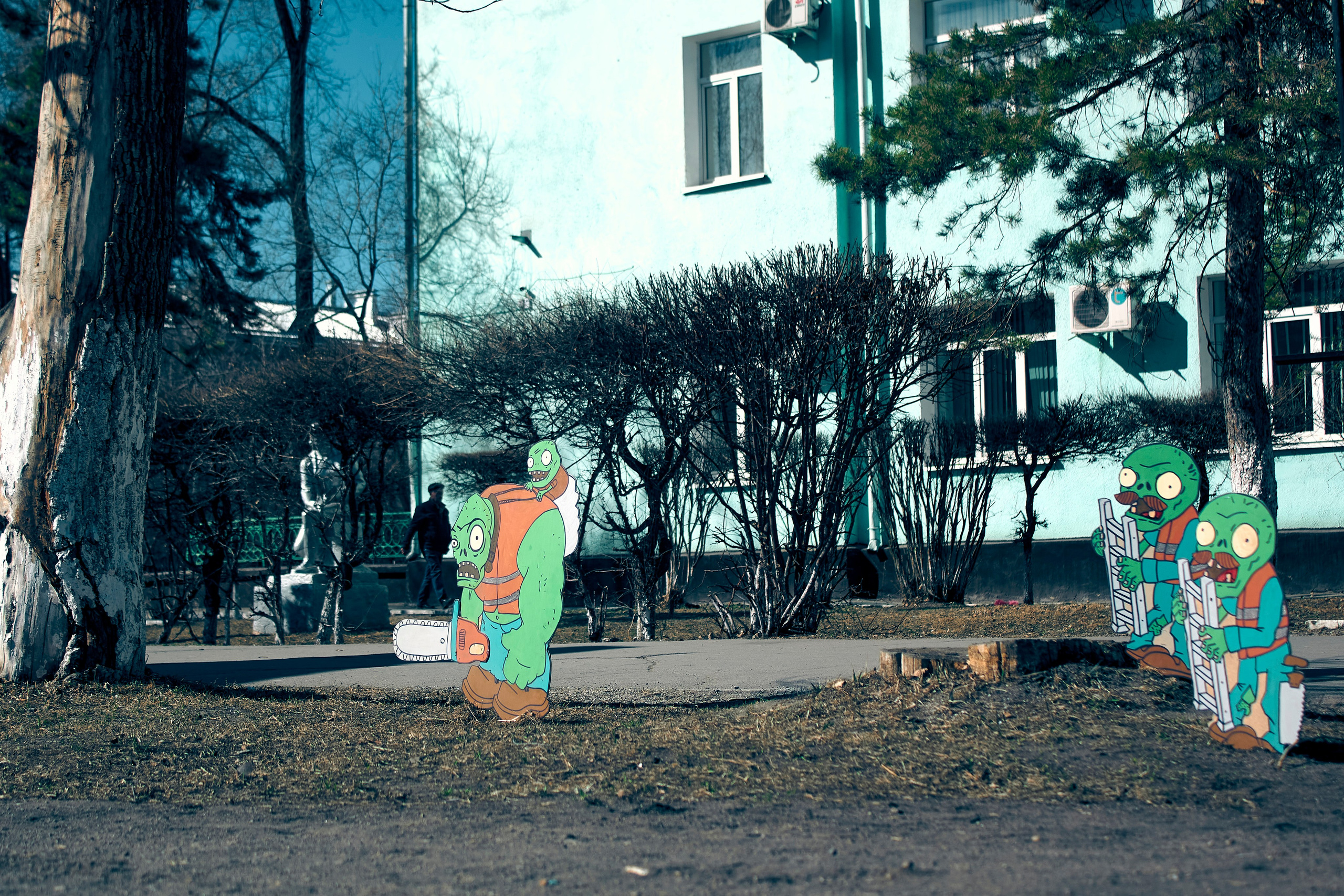 Plants vs Zombies. Художник Рыбак Николай