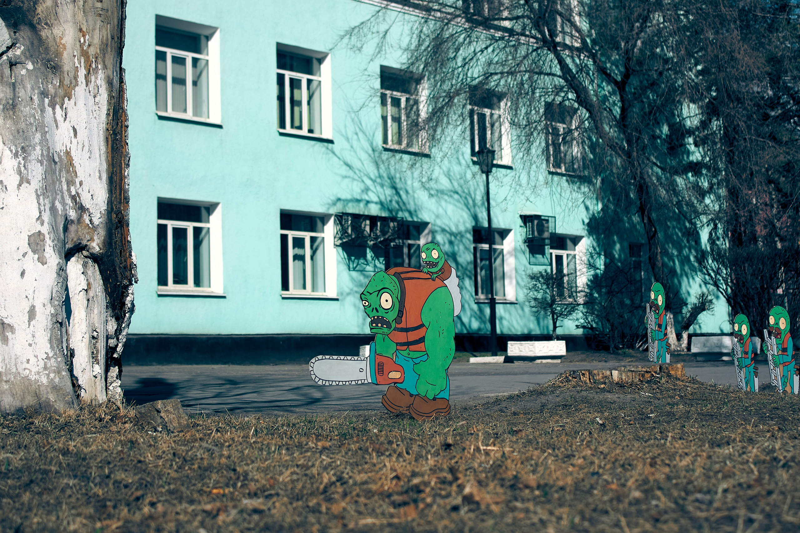 Plants vs Zombies. Художник Рыбак Николай