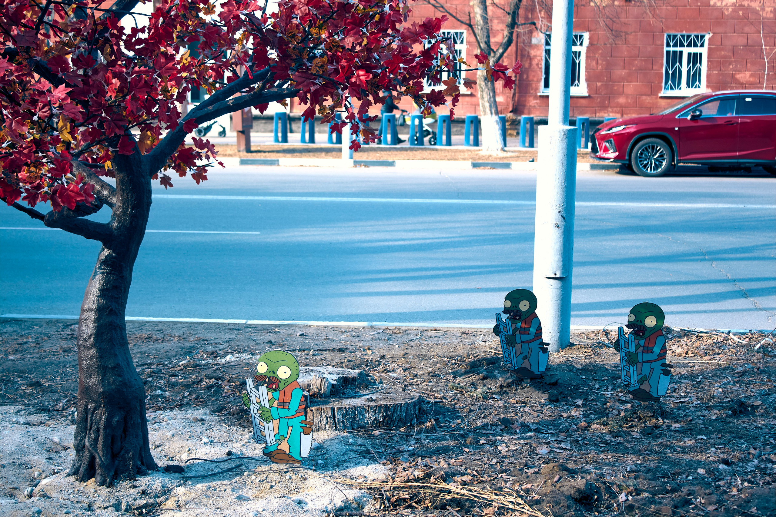 Plants vs Zombies. Художник Рыбак Николай