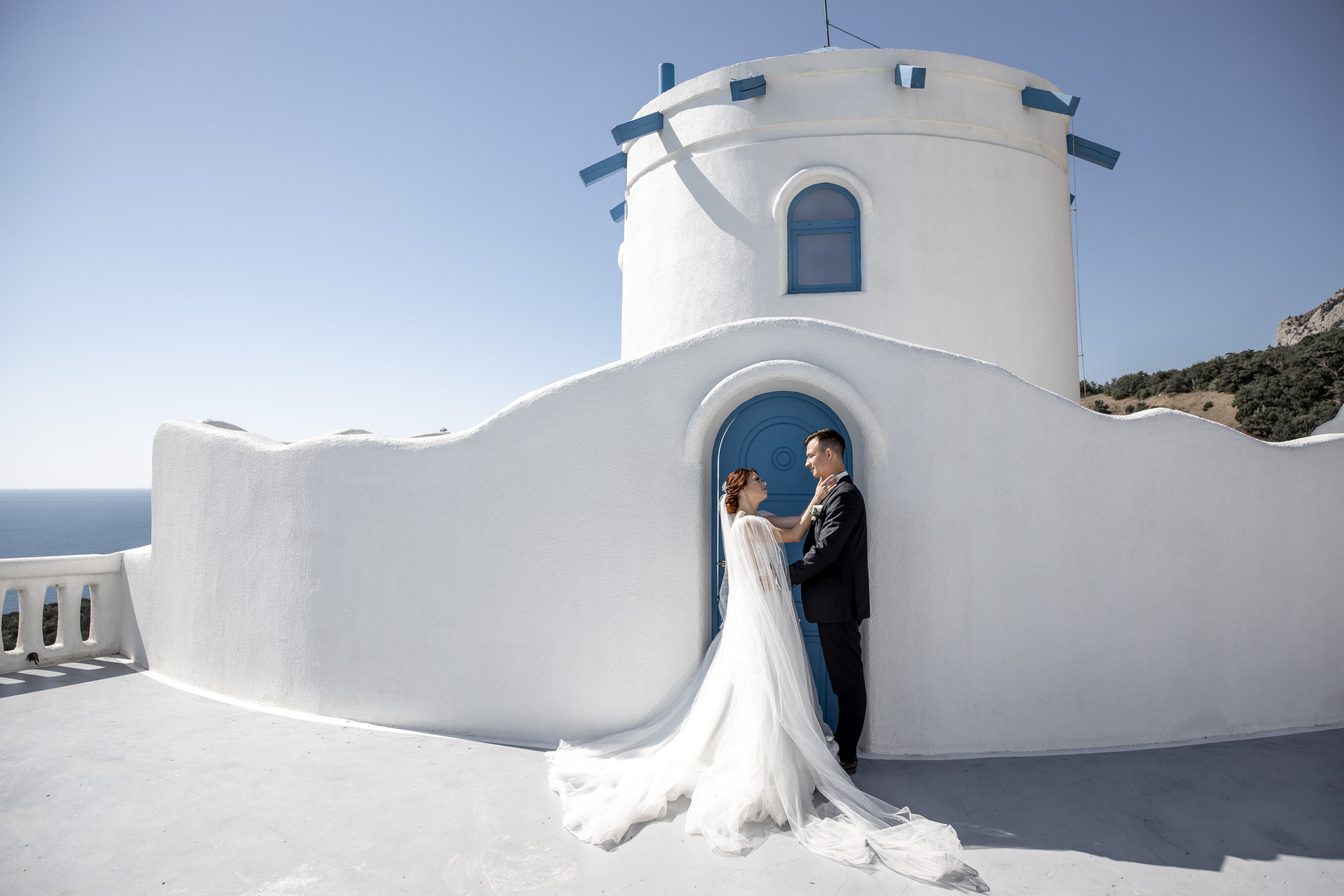 Крымский Санторини — идеальный вариант для свадебной съемки. Свадебный и семейный фотограф в Севастополе и в Крыму Анастасия Корчак