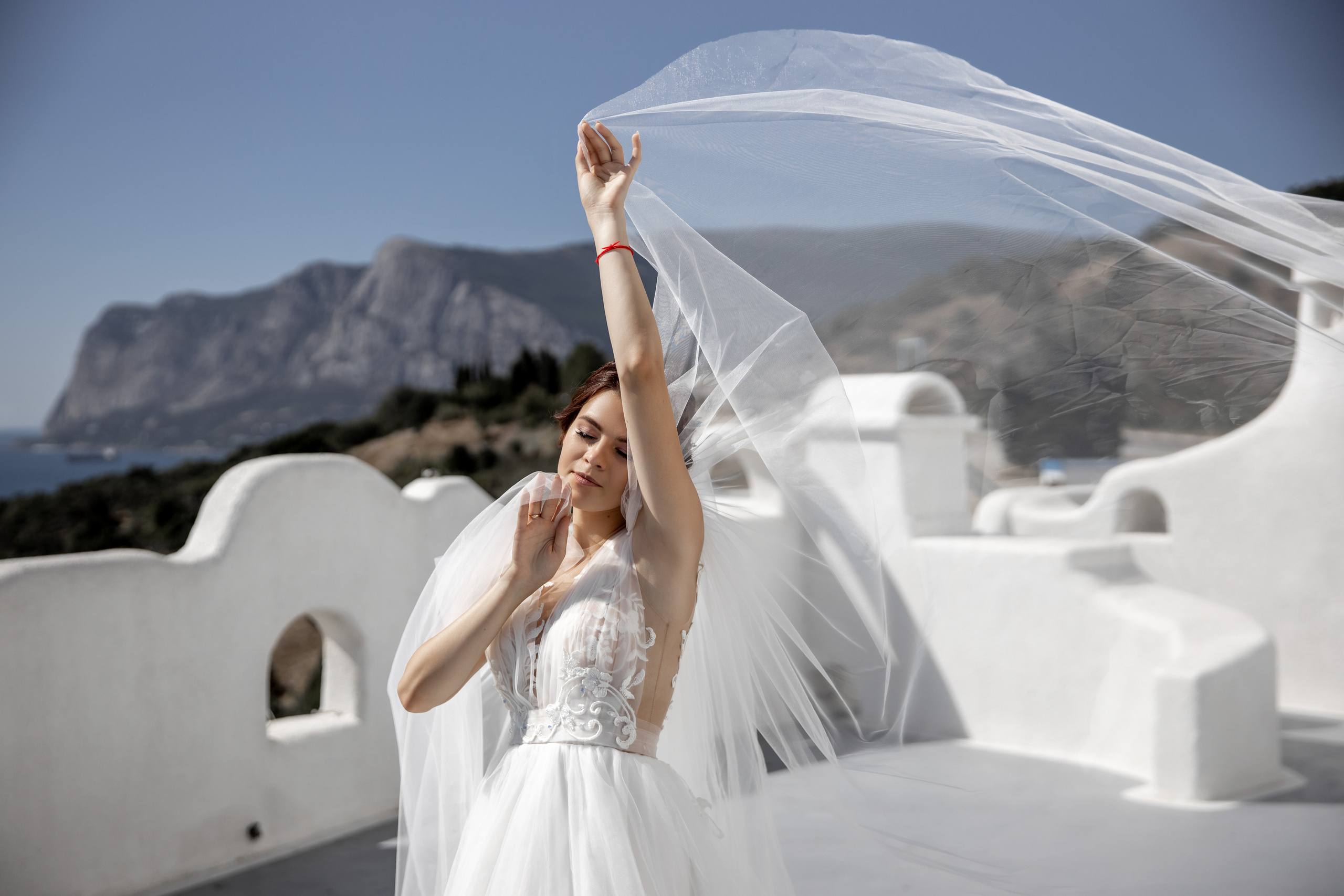 Крымский Санторини — идеальный вариант для свадебной съемки. Свадебный и семейный фотограф в Севастополе и в Крыму Анастасия Корчак