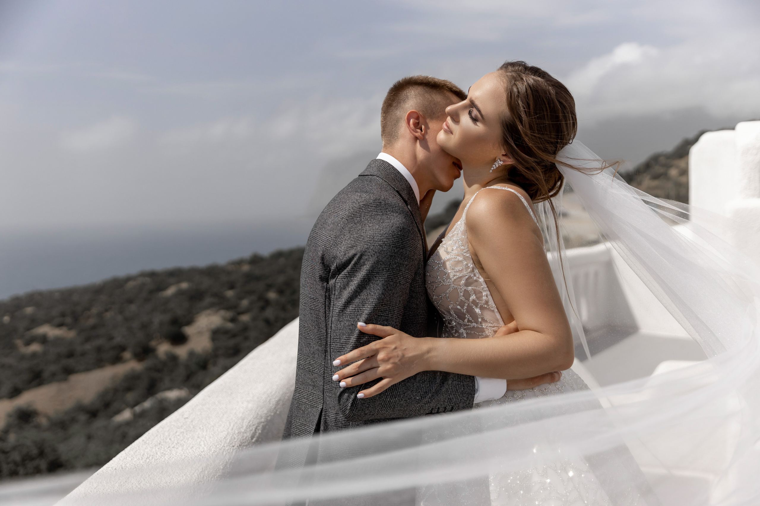 Крымский Санторини — идеальный вариант для свадебной съемки. Свадебный и семейный фотограф в Севастополе и в Крыму Анастасия Корчак