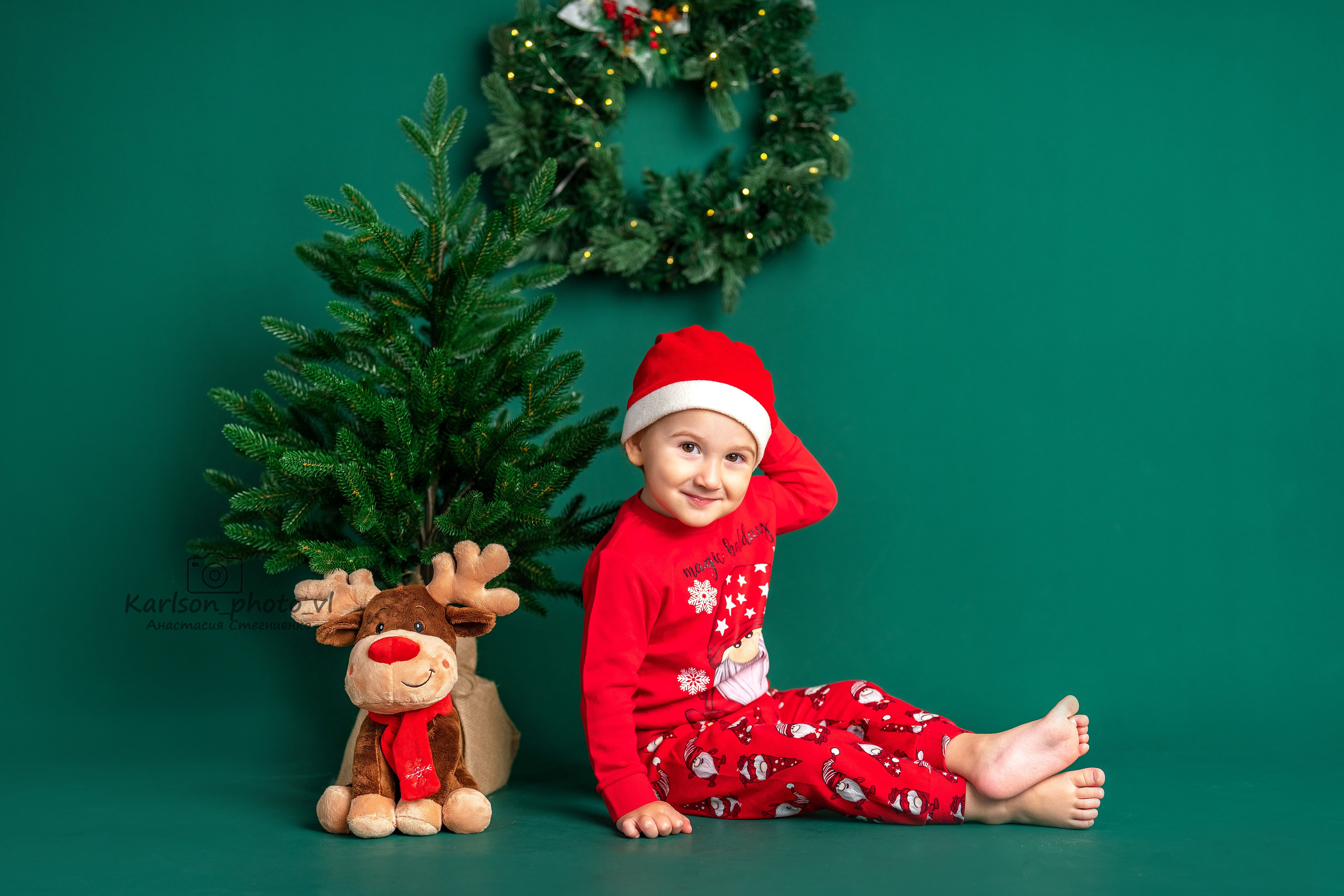 Новый год. Детский и семейный фотограф в Москве Анастасия Стегниенко