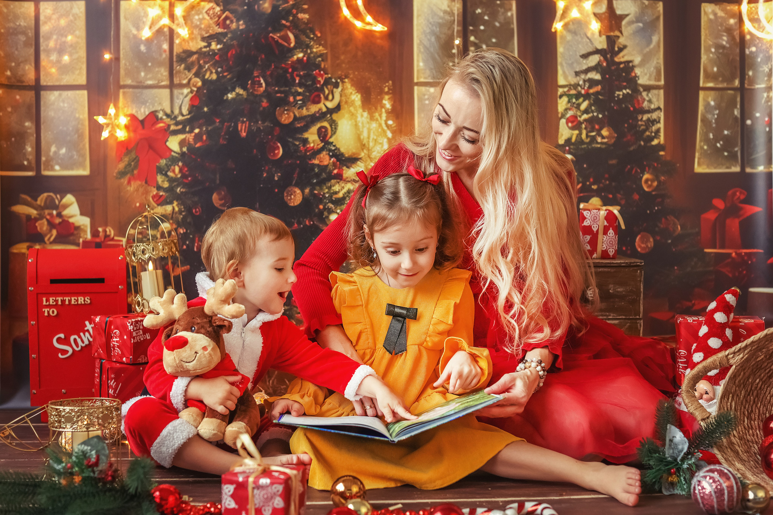 Новый год. Детский и семейный фотограф в Москве Анастасия Стегниенко