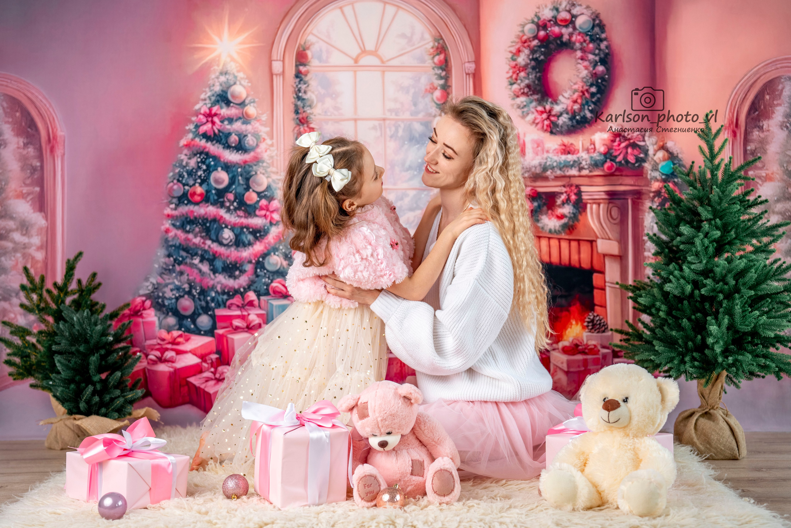 Новый год. Детский и семейный фотограф в Москве Анастасия Стегниенко