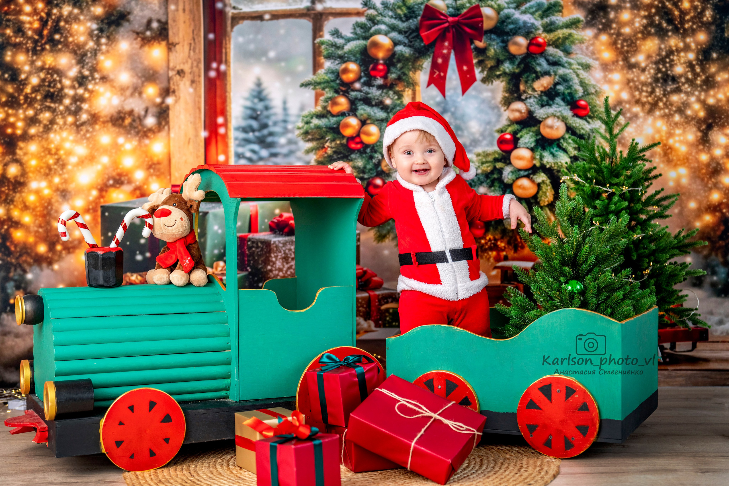 Новый год. Детский и семейный фотограф в Москве Анастасия Стегниенко