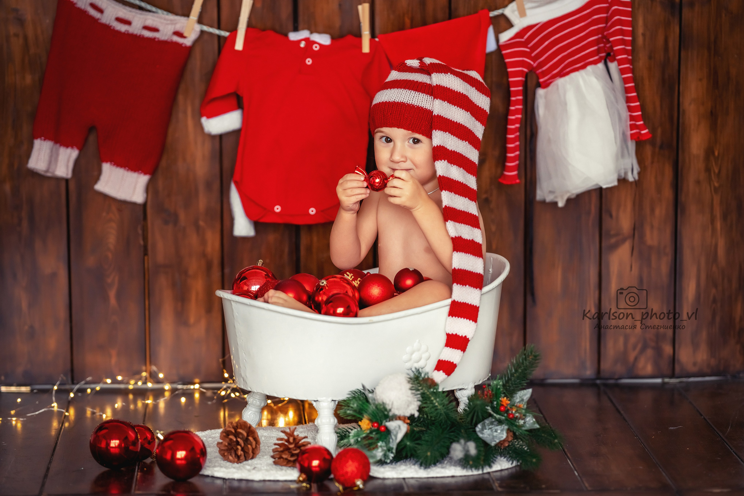 Новый год. Детский и семейный фотограф в Москве Анастасия Стегниенко