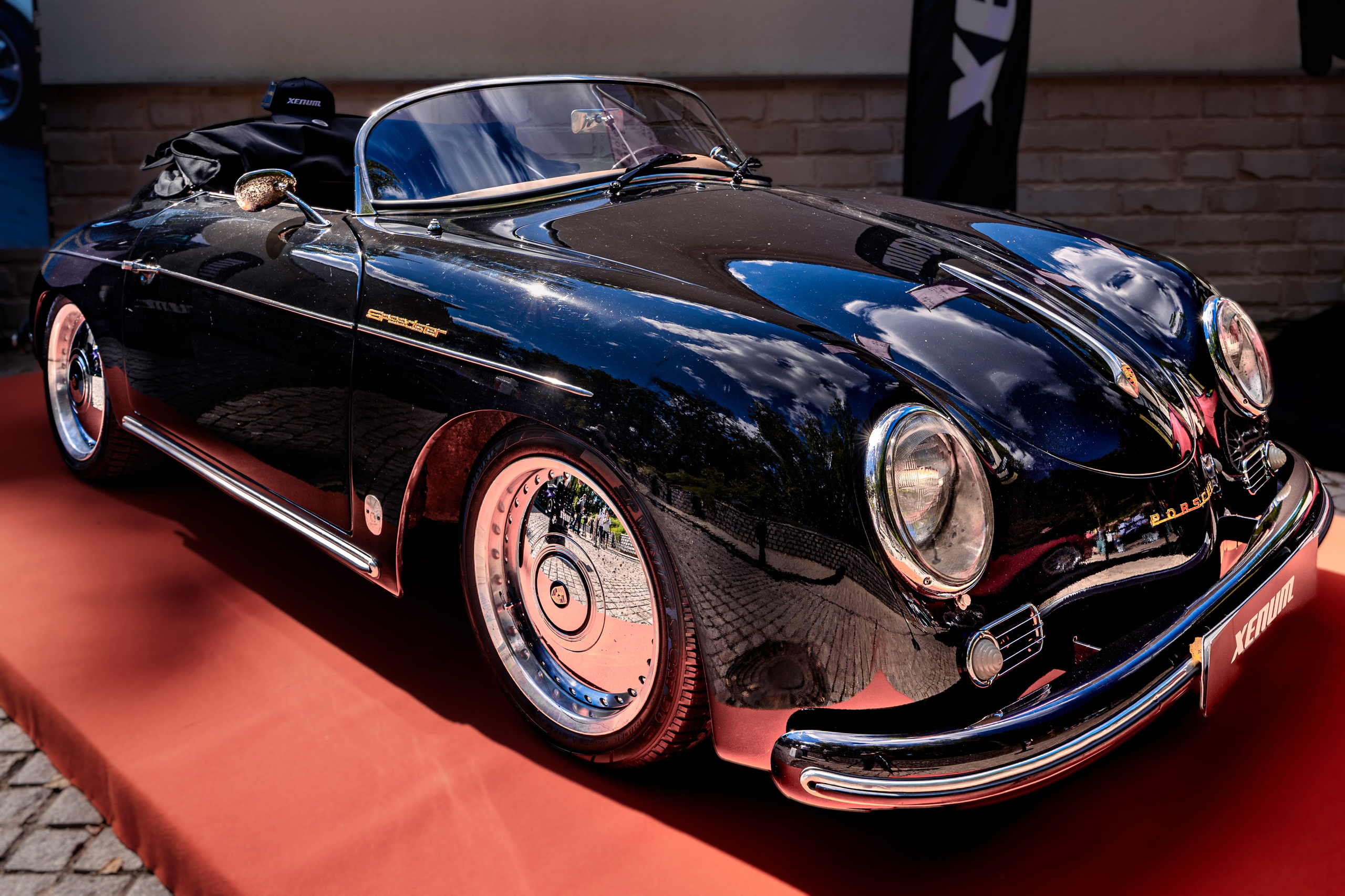 Porsche 356 Speedster вид спереди
