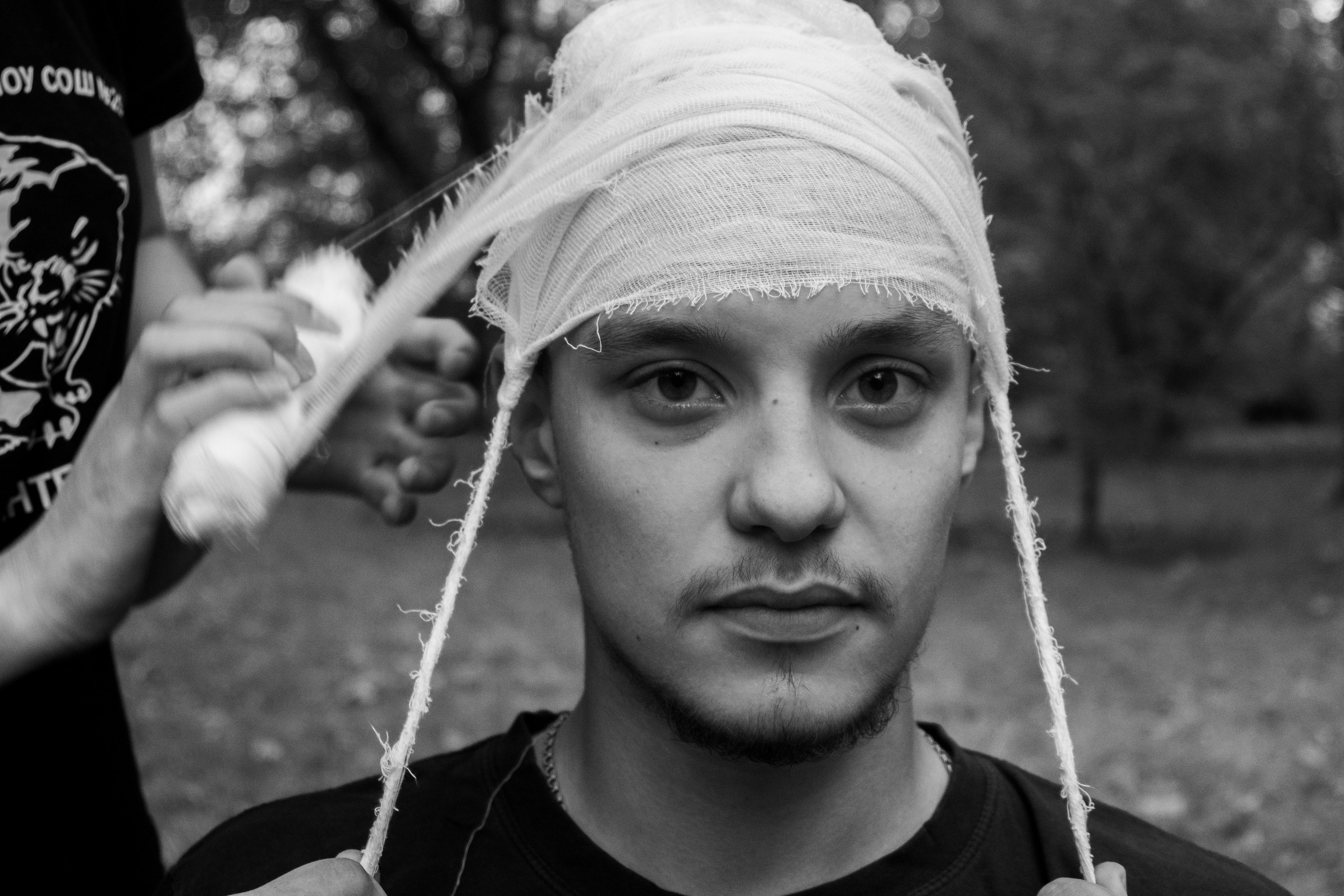 Black panthers. Documentary photographer, photojournalist based in Russia