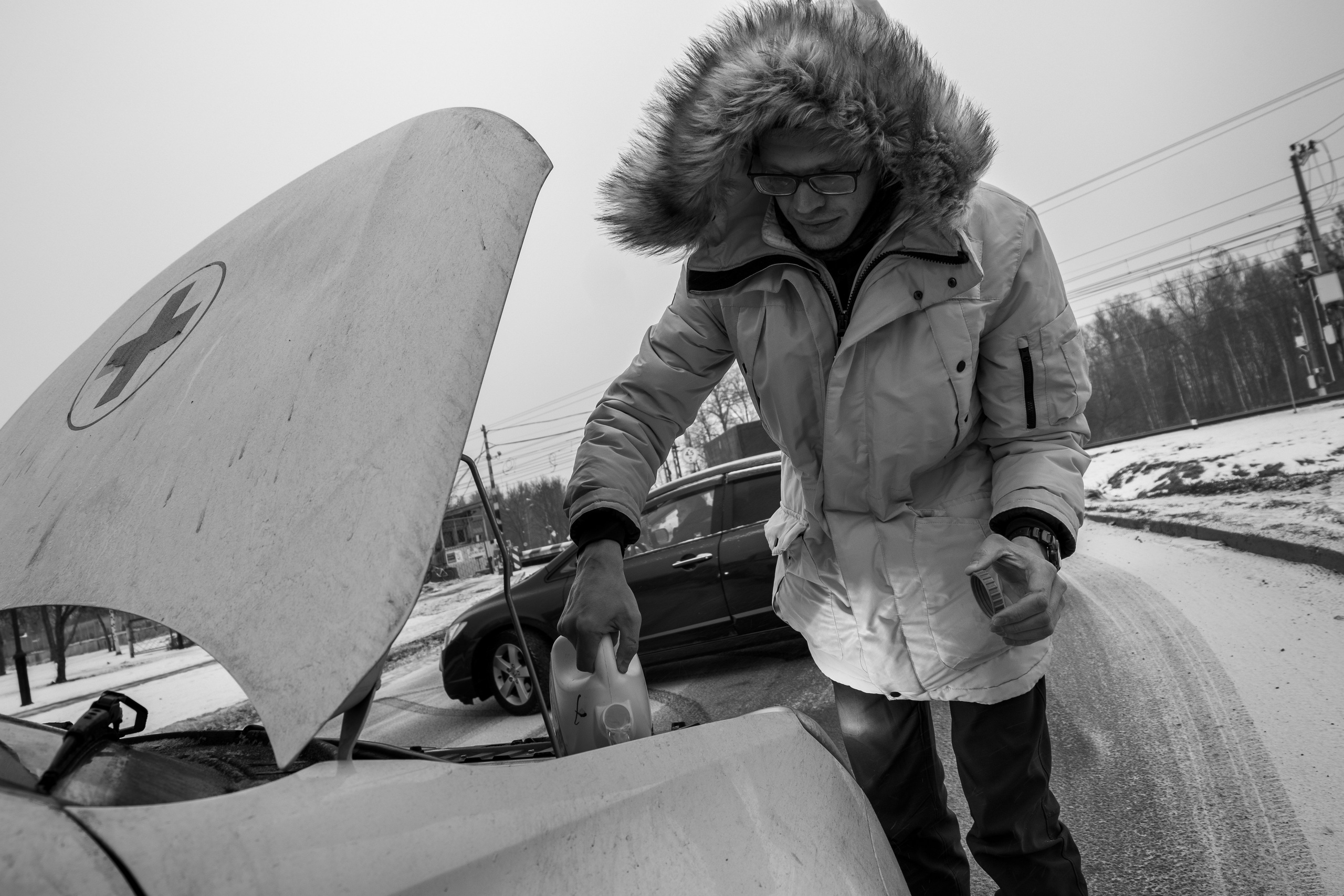 Homeless hospital. Documentary photographer, photojournalist based in Russia