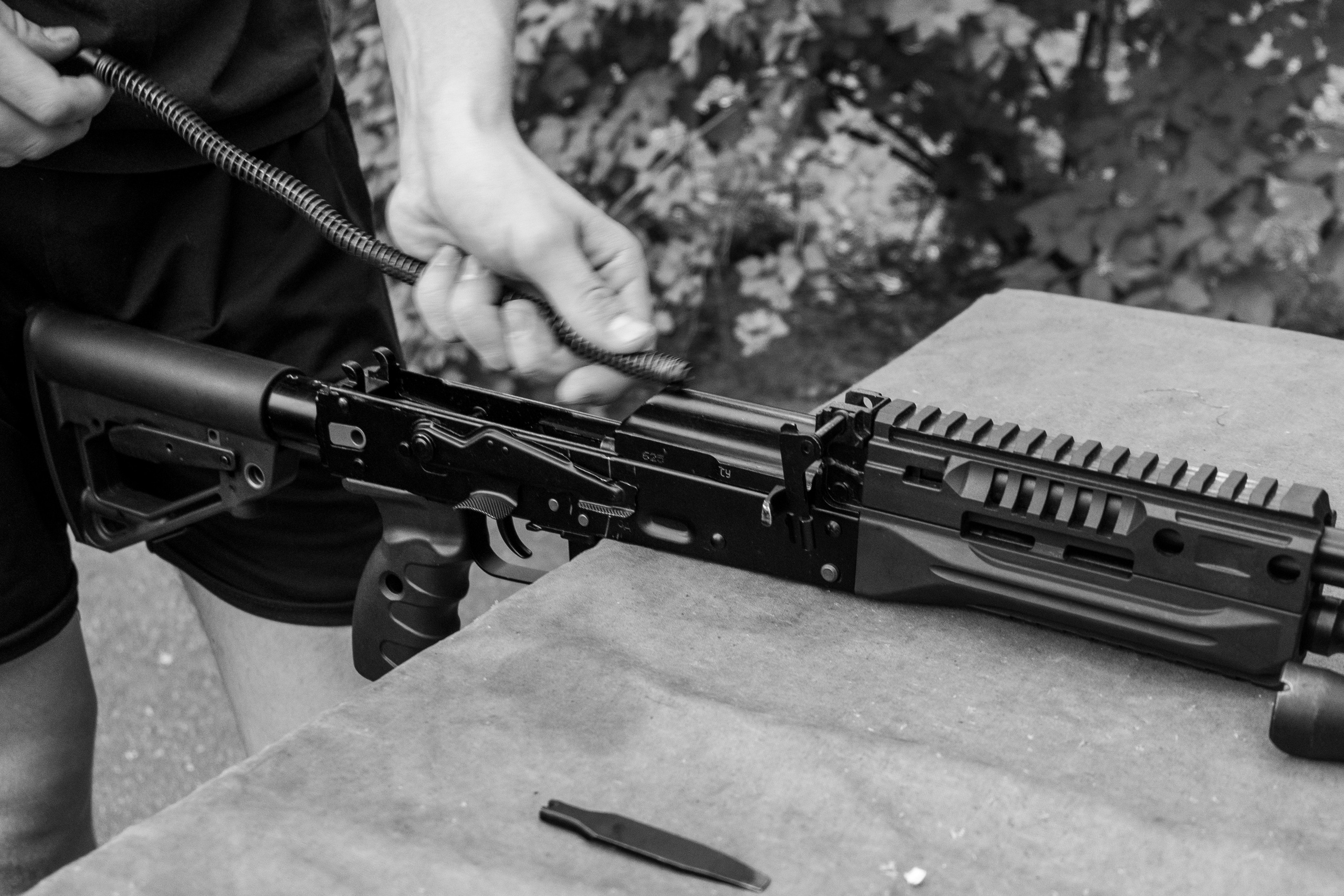 Black panthers. Documentary photographer, photojournalist based in Russia