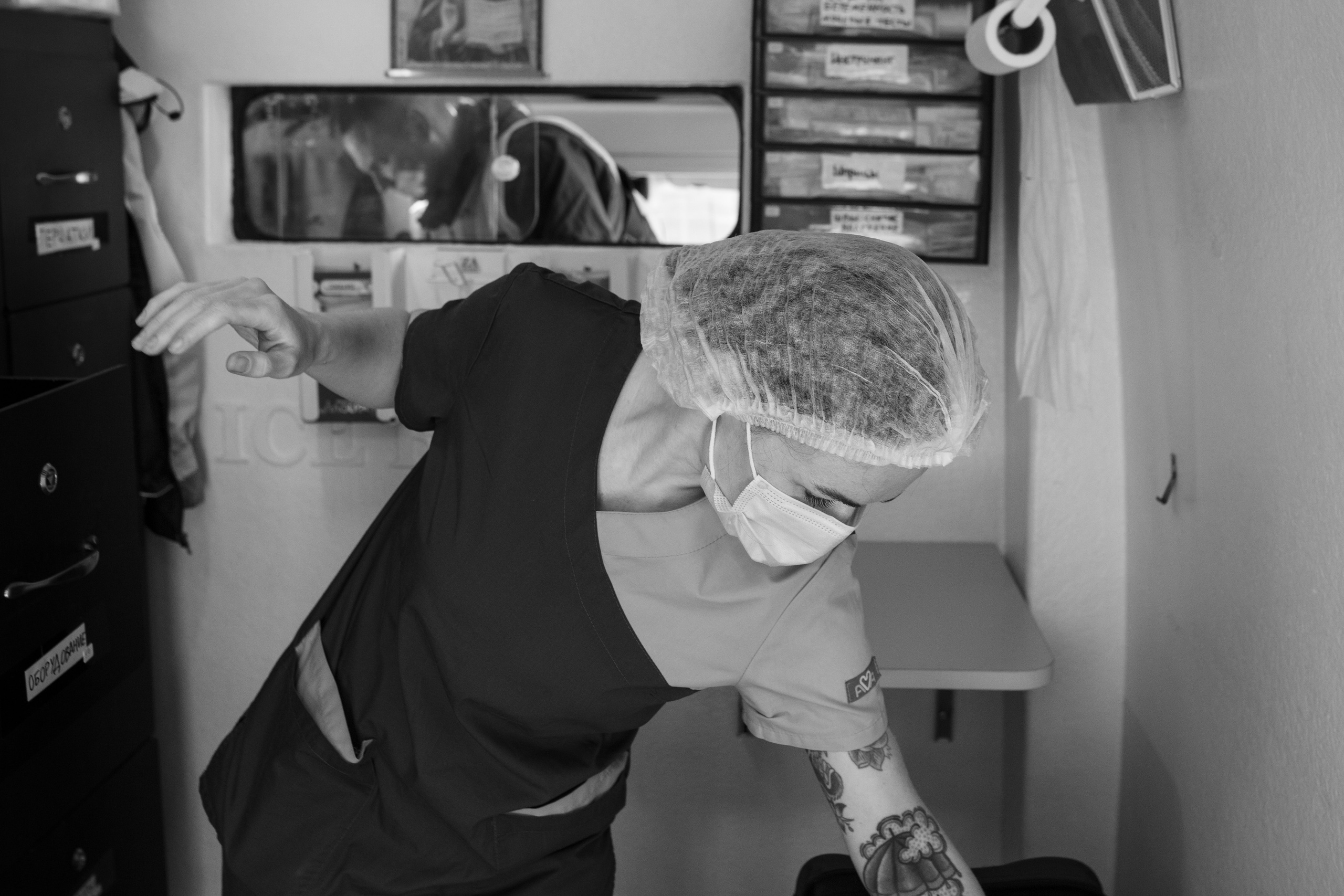 Homeless hospital. Documentary photographer, photojournalist based in Russia