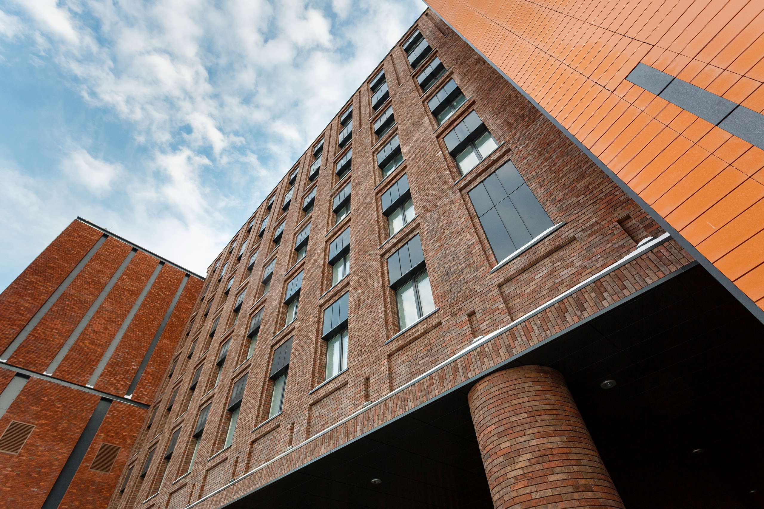 Навесной вентилируемый фасад Борисовские Мануфактуры