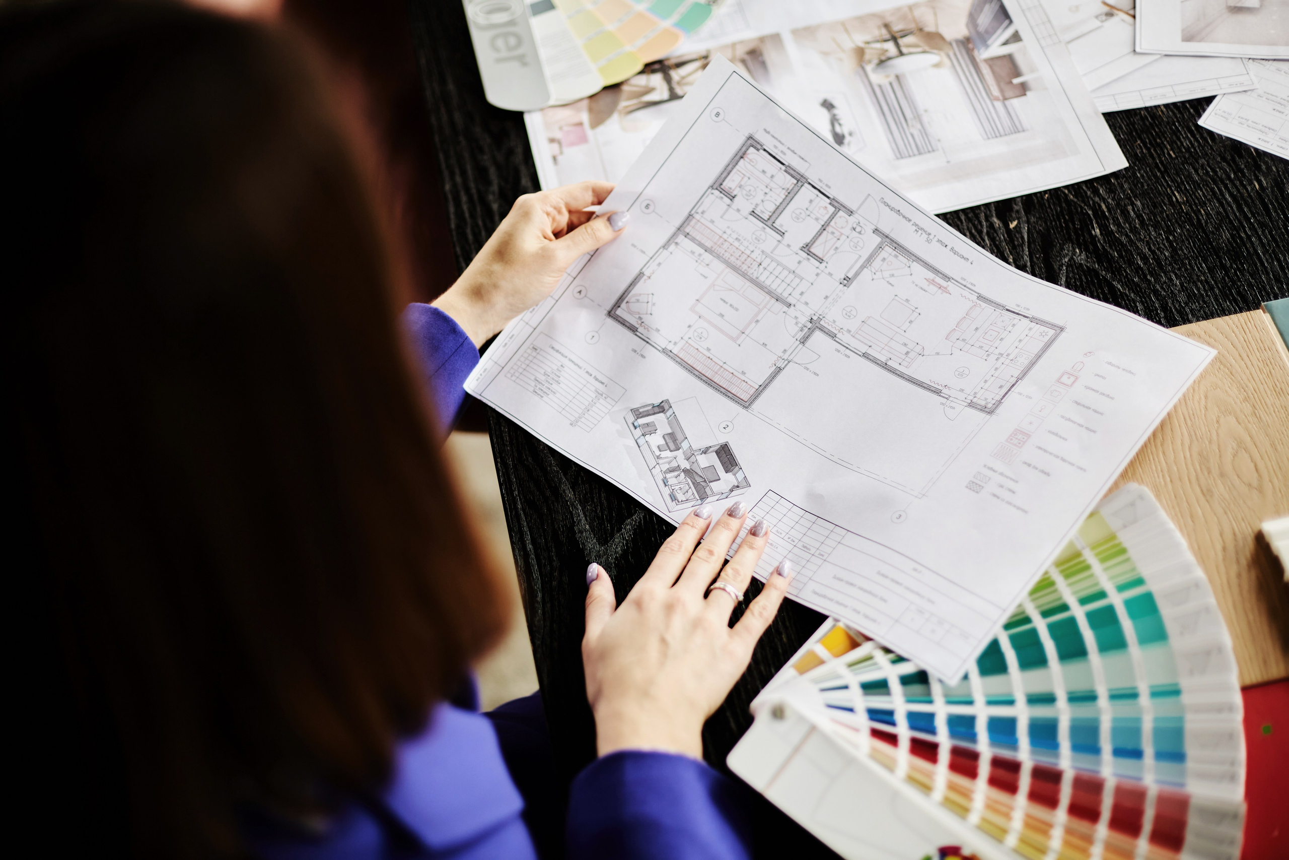 Альбом чертежей. Дизайнер интерьера Екатерина Маркова