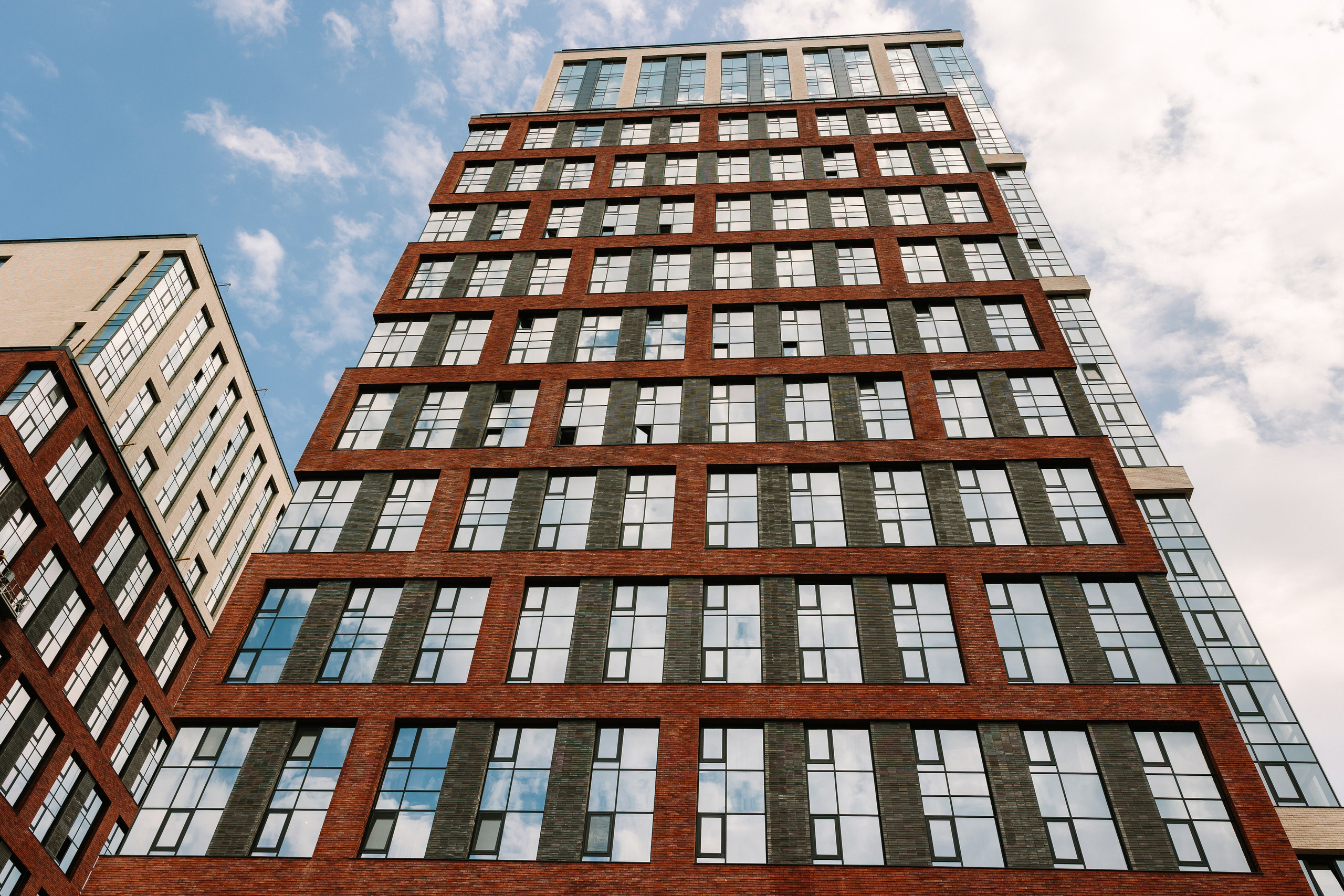 Навесной вентилируемый фасад Борисовские Мануфактуры