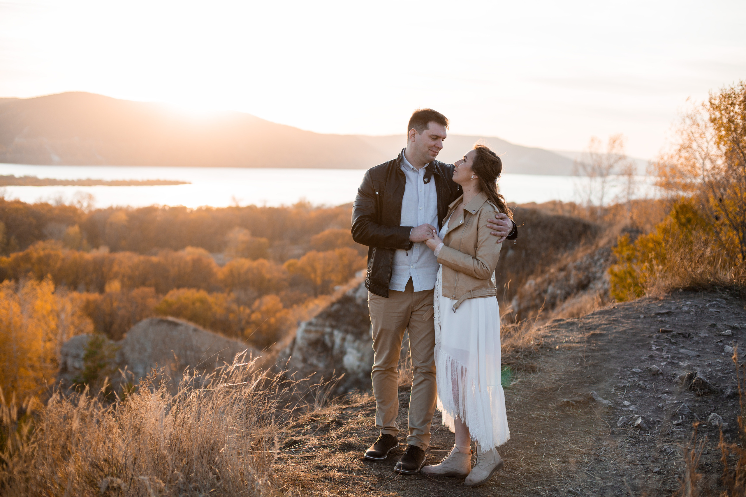 Лавстори с красивым видами. Свадебный фотограф в Самаре Катерина Мостовая