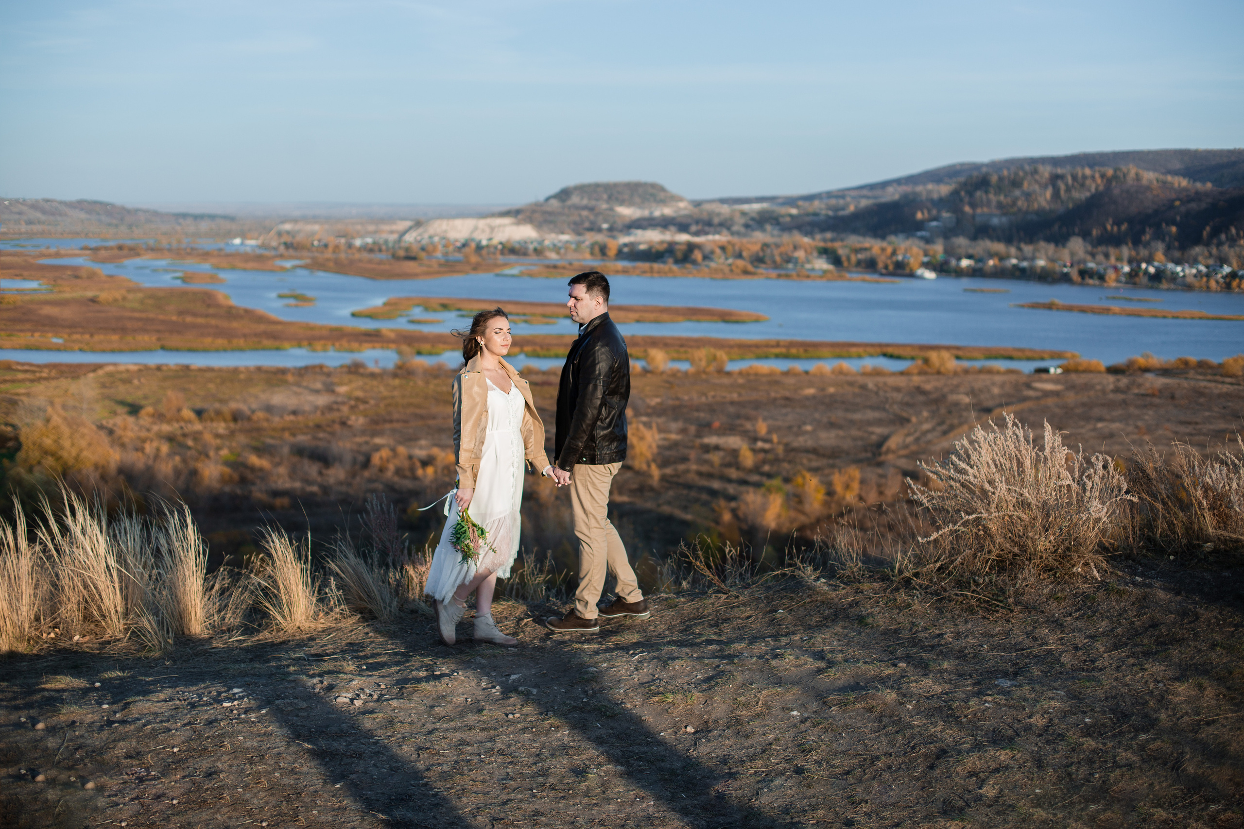 Лавстори с красивым видами. Свадебный фотограф в Самаре Катерина Мостовая
