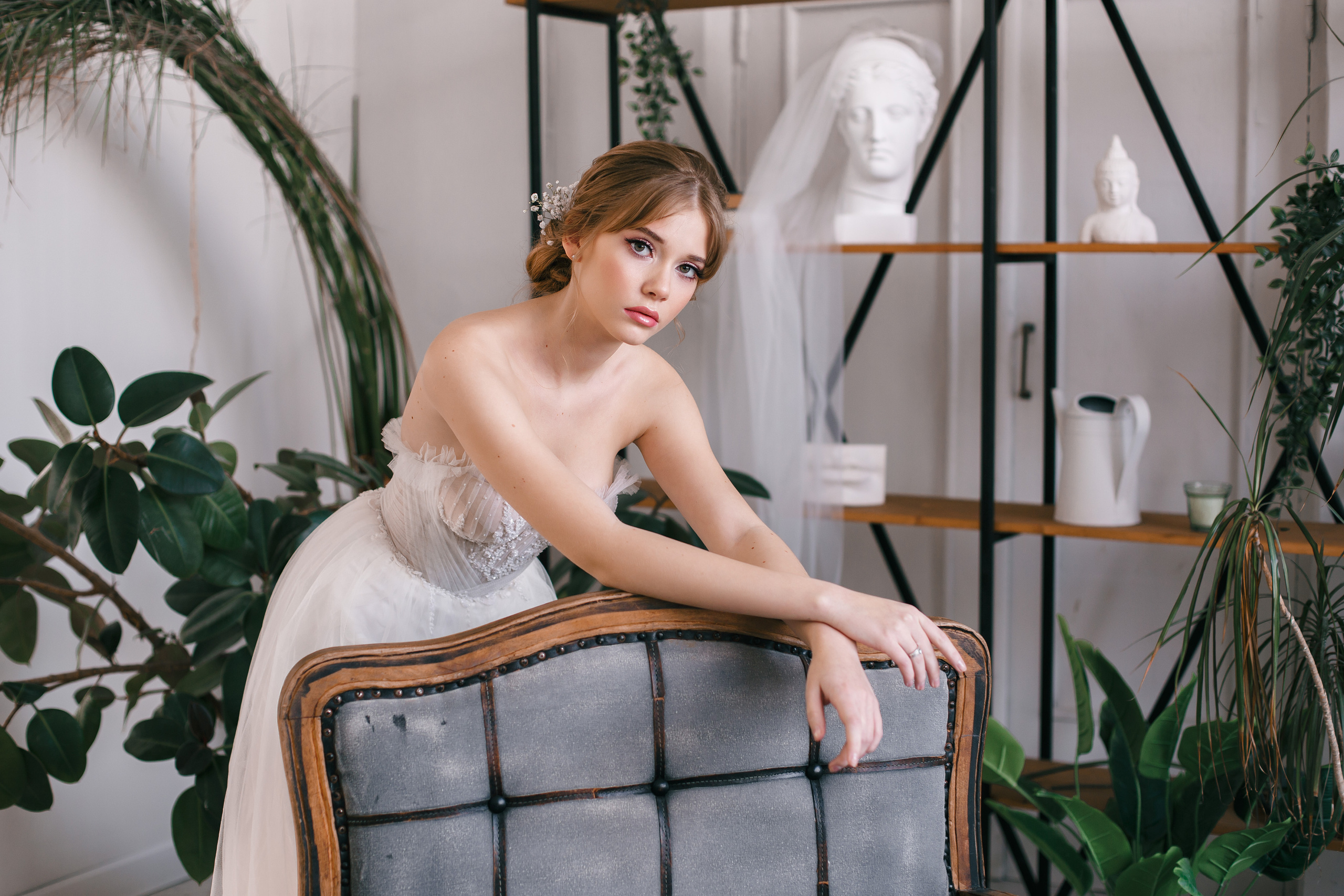 Фотосессия невесты в студии. Свадебный фотограф в Самаре Катерина Мостовая