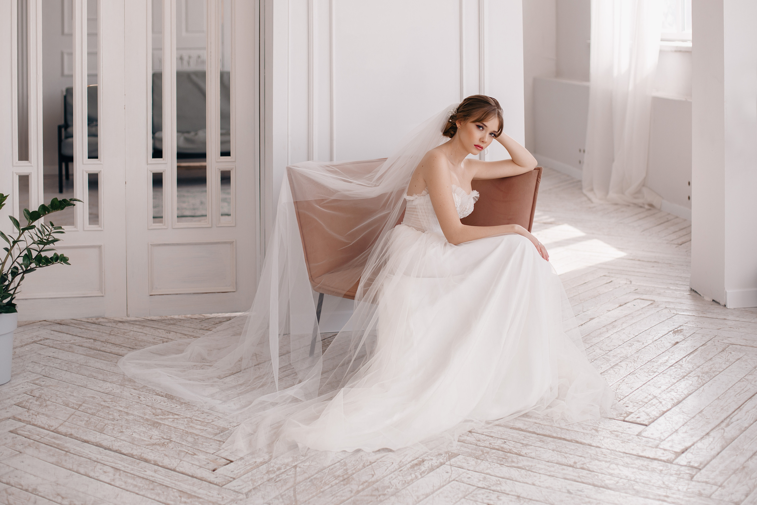 Фотосессия невесты в студии. Свадебный фотограф в Самаре Катерина Мостовая