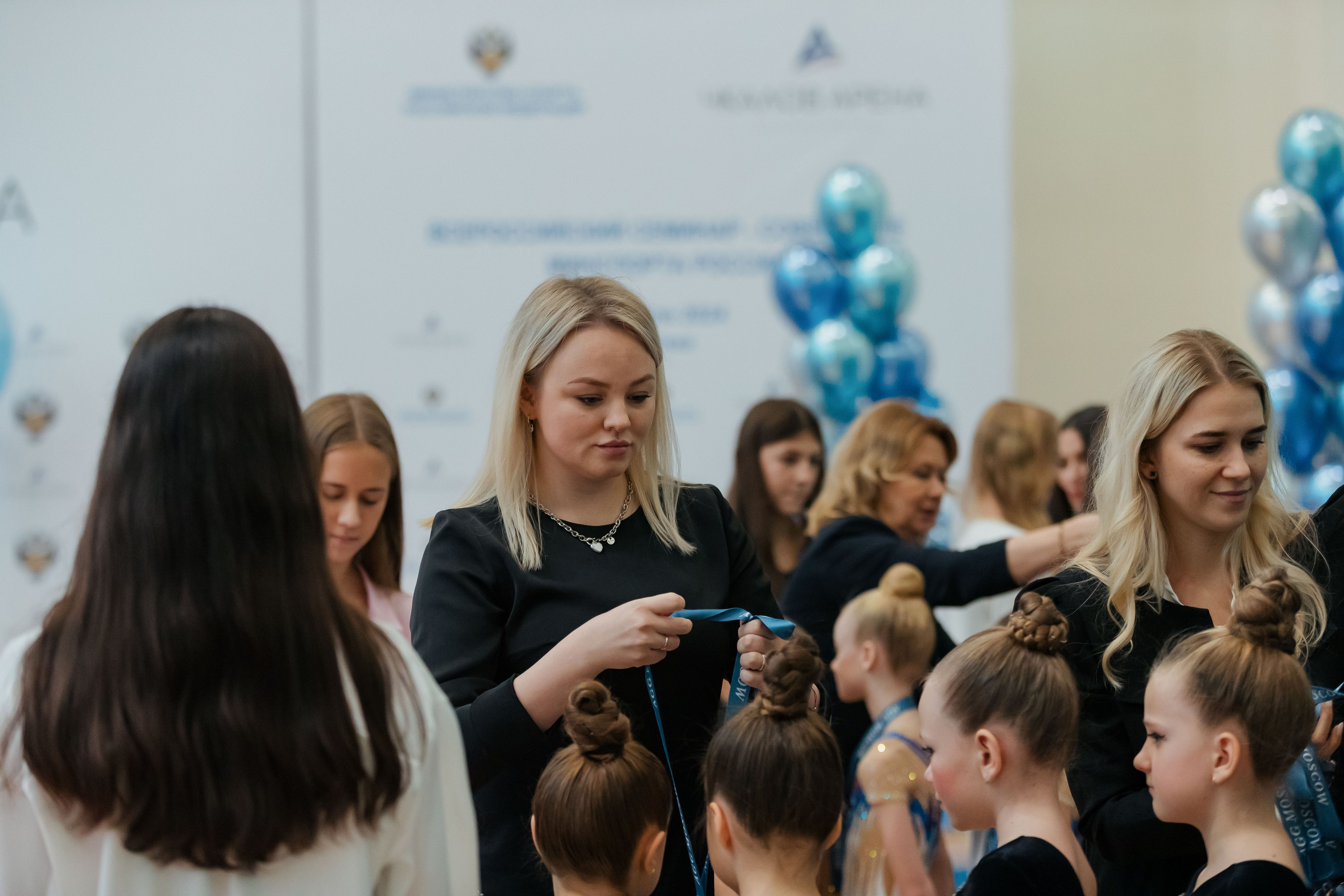 Межрегиональные соревнования по эстетической гимнастике «ЦВЕТЫ МОСКВЫ». Спортивный фотограф Александр Васильев. RG и AGG