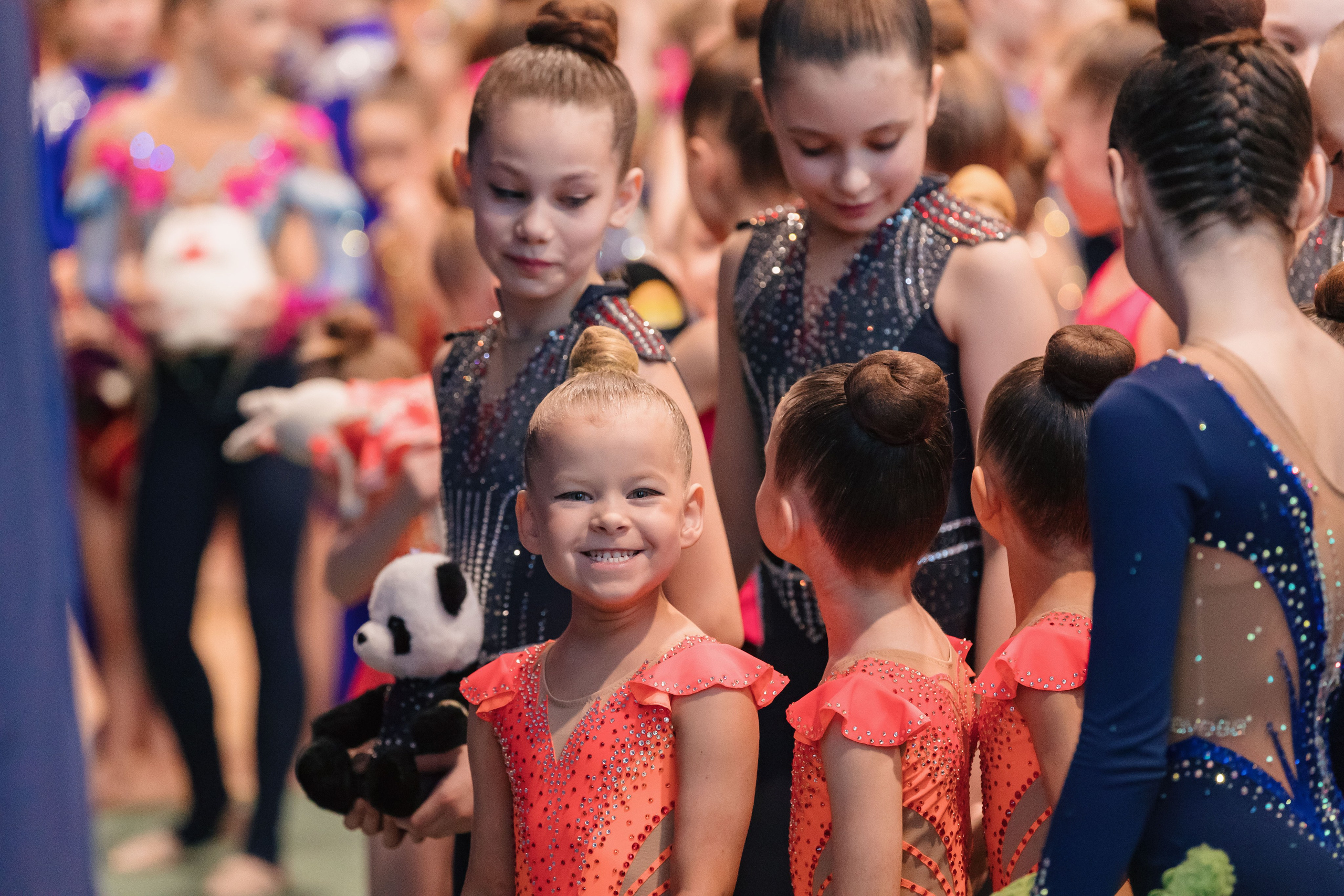 Городские соревнования по эстетической гимнастике «СТРЕКОЗА». Спортивный фотограф Александр Васильев. RG и AGG