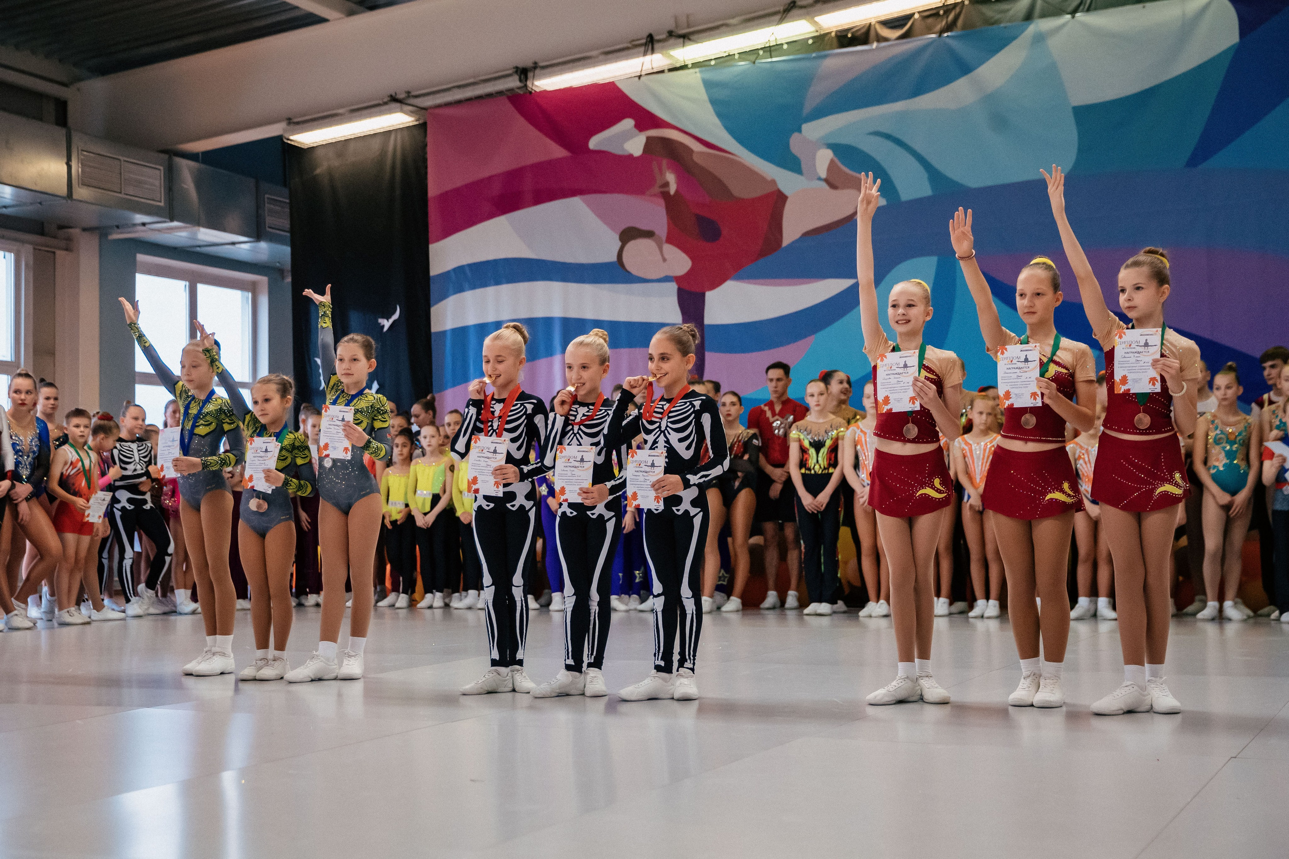 МЕЖДУНАРОДНЫЕ СОРЕВНОВАНИЯ ПО СПОРТИВНОЙ АЭРОБИКЕ «АЭРООСЕНЬ 2025». Спортивный фотограф Александр Васильев. RG и AGG
