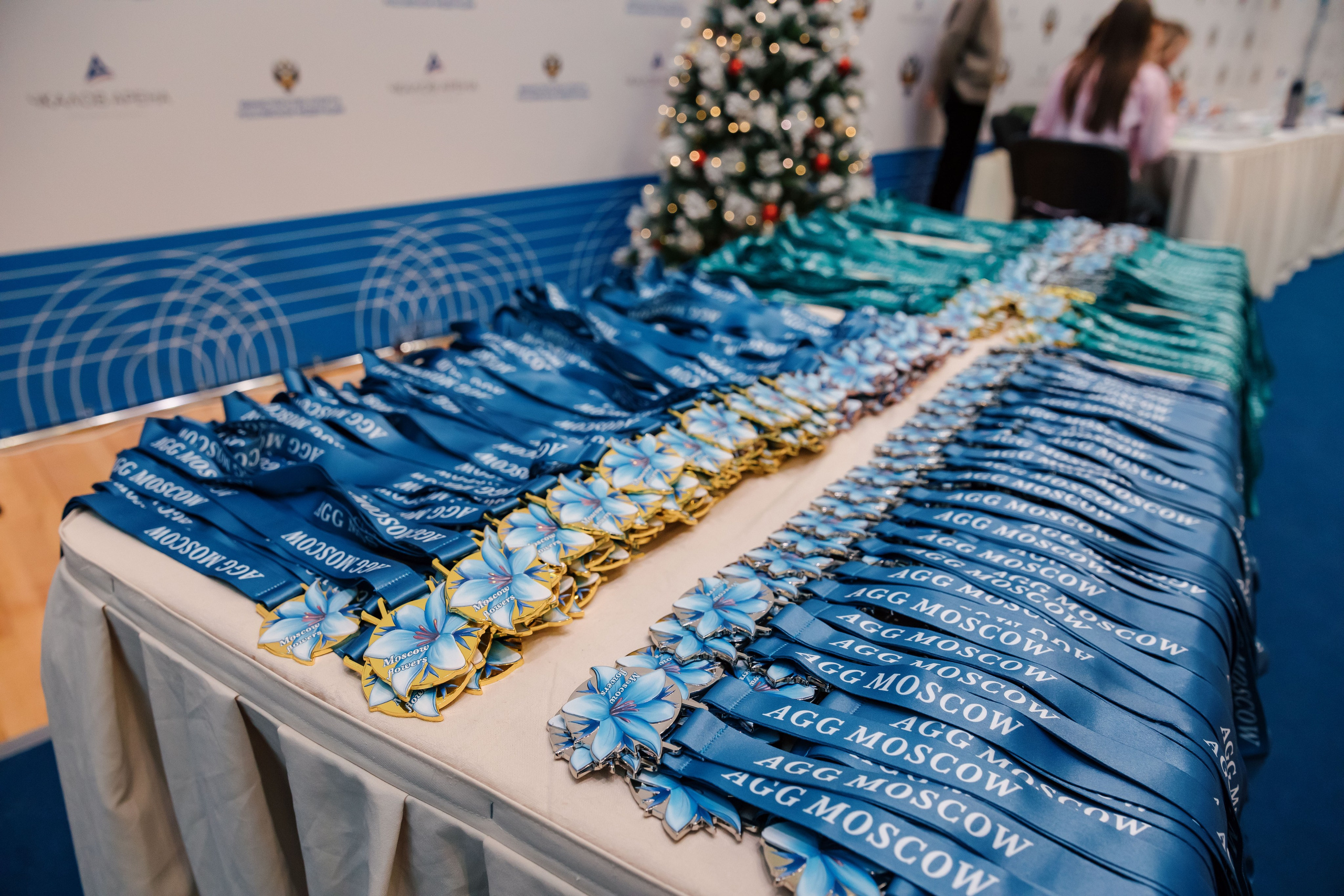 Участники международных соревнований по спортивной аэробике Аэроосень 2023 в Минске. Общее фото