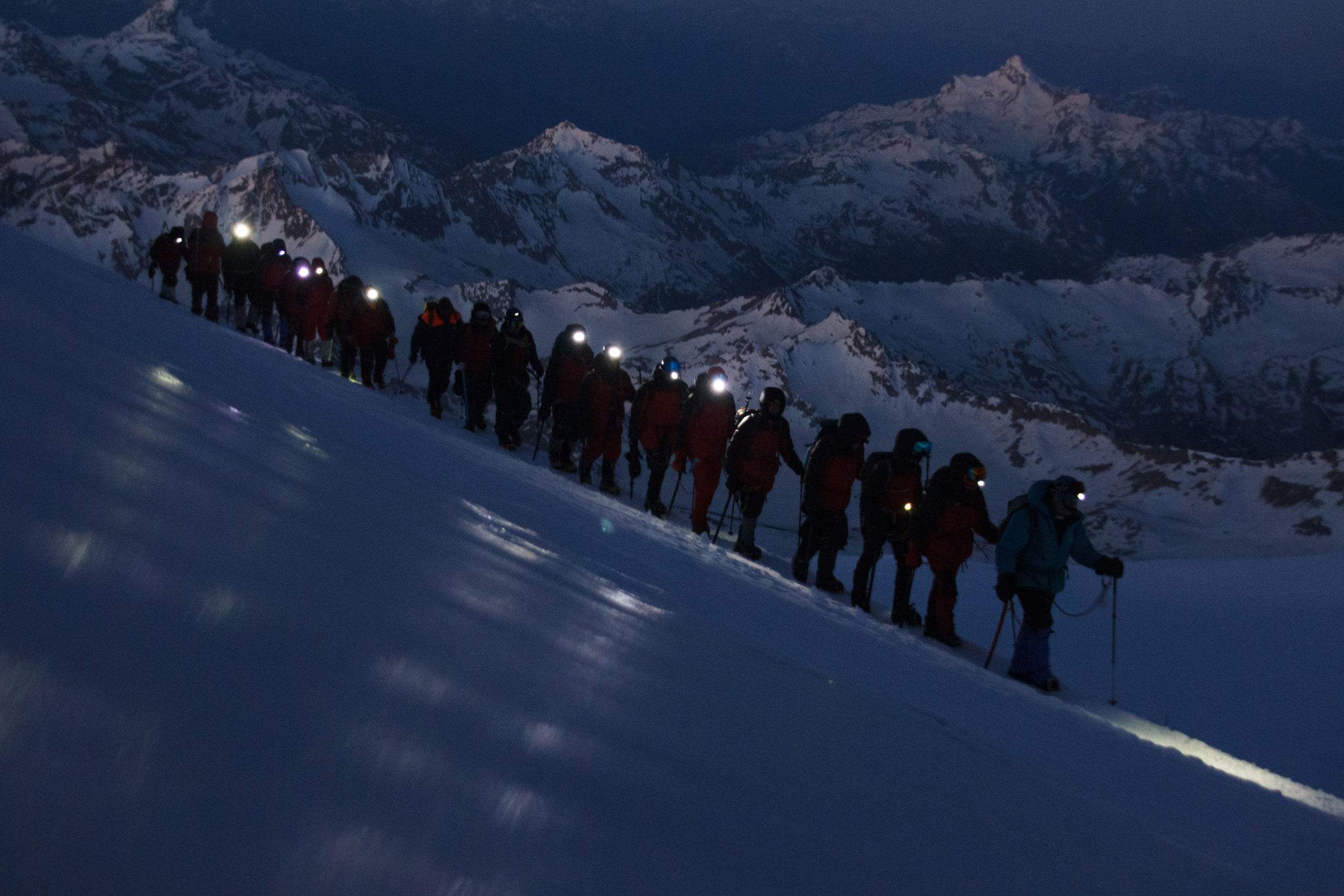 Съемка восхождения. Фотограф Котий Даниил