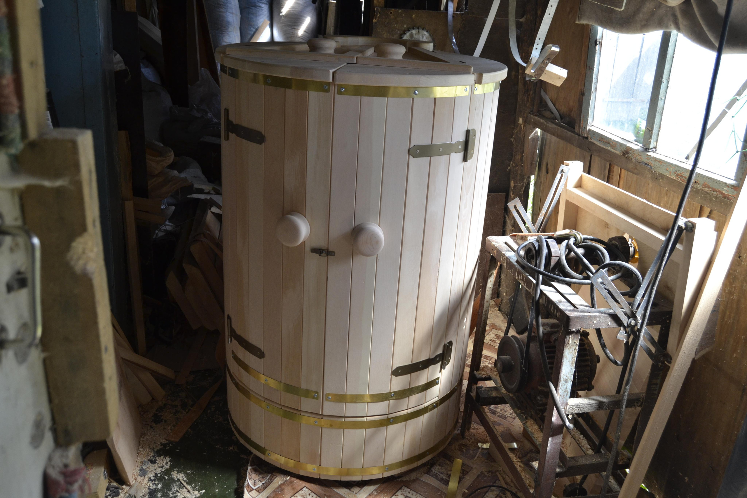 Купить фитобочку с парогенератором barrel-staem22