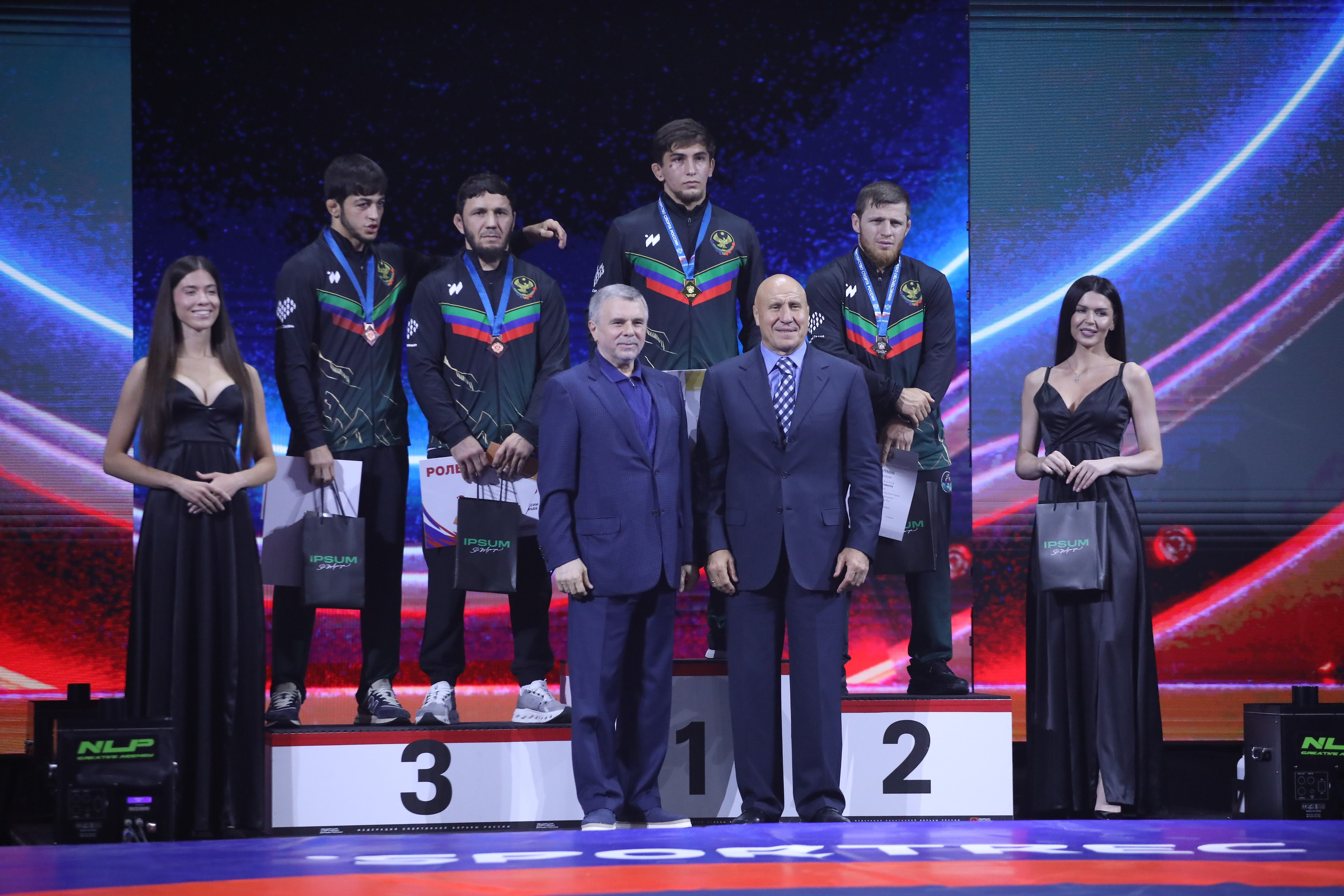 Церемония награждения: чемпионы России по вольной борьбе 2026 | ПроСпорт.Фото