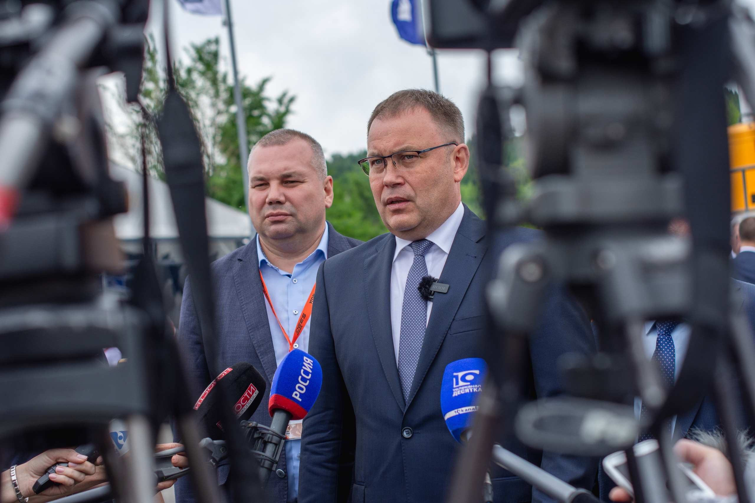 Интервью губернатора на выставке Уголь Майнинг