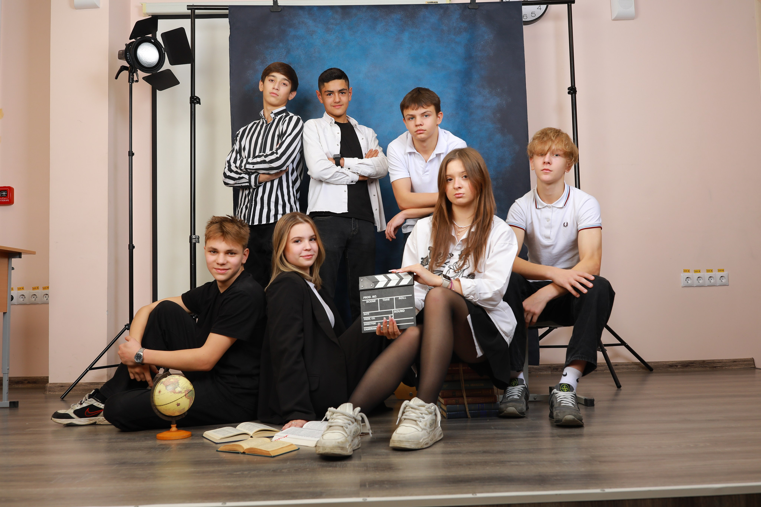Раменское. Школа № 4. Портретная фотосессия 9-в класса