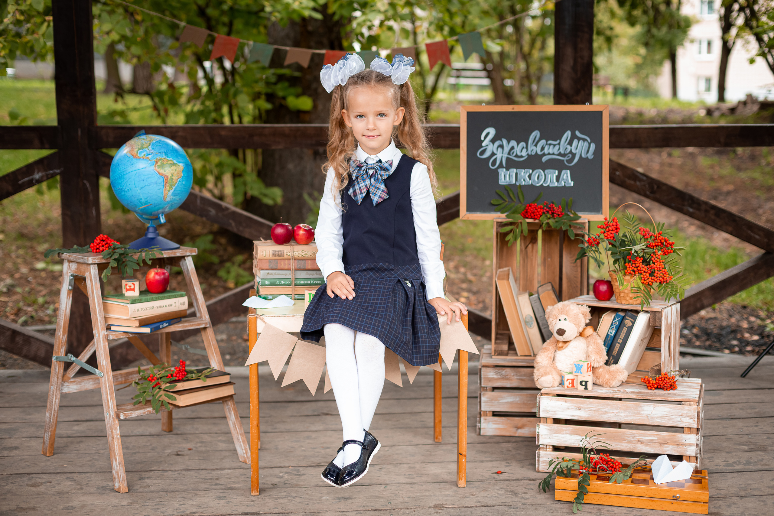 Фотопроект «Здравствуй школа». Семейный и детский фотограф Комина Елена, Власиха, Одинцово