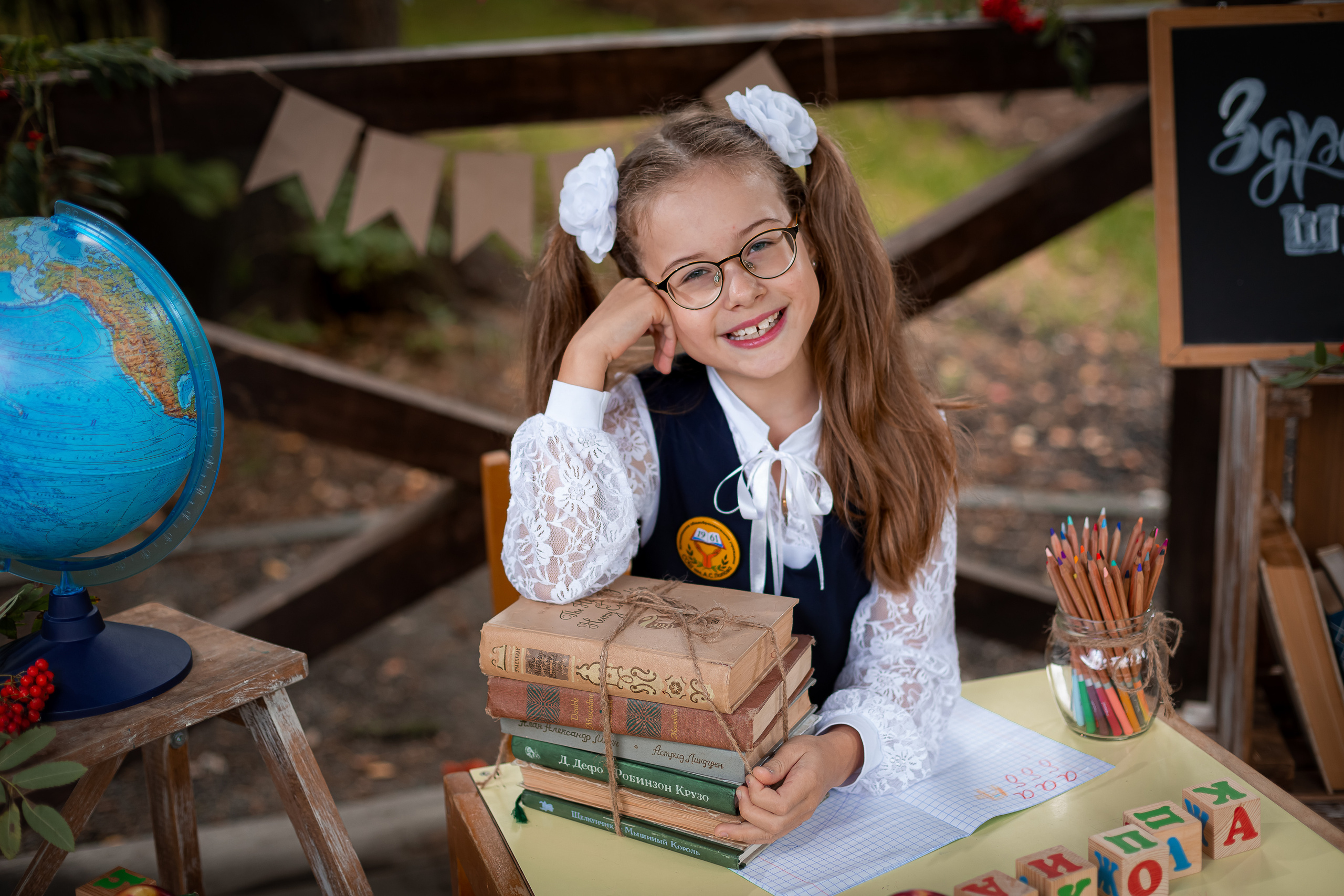 Фотопроект «Здравствуй школа». Семейный и детский фотограф Комина Елена, Власиха, Одинцово