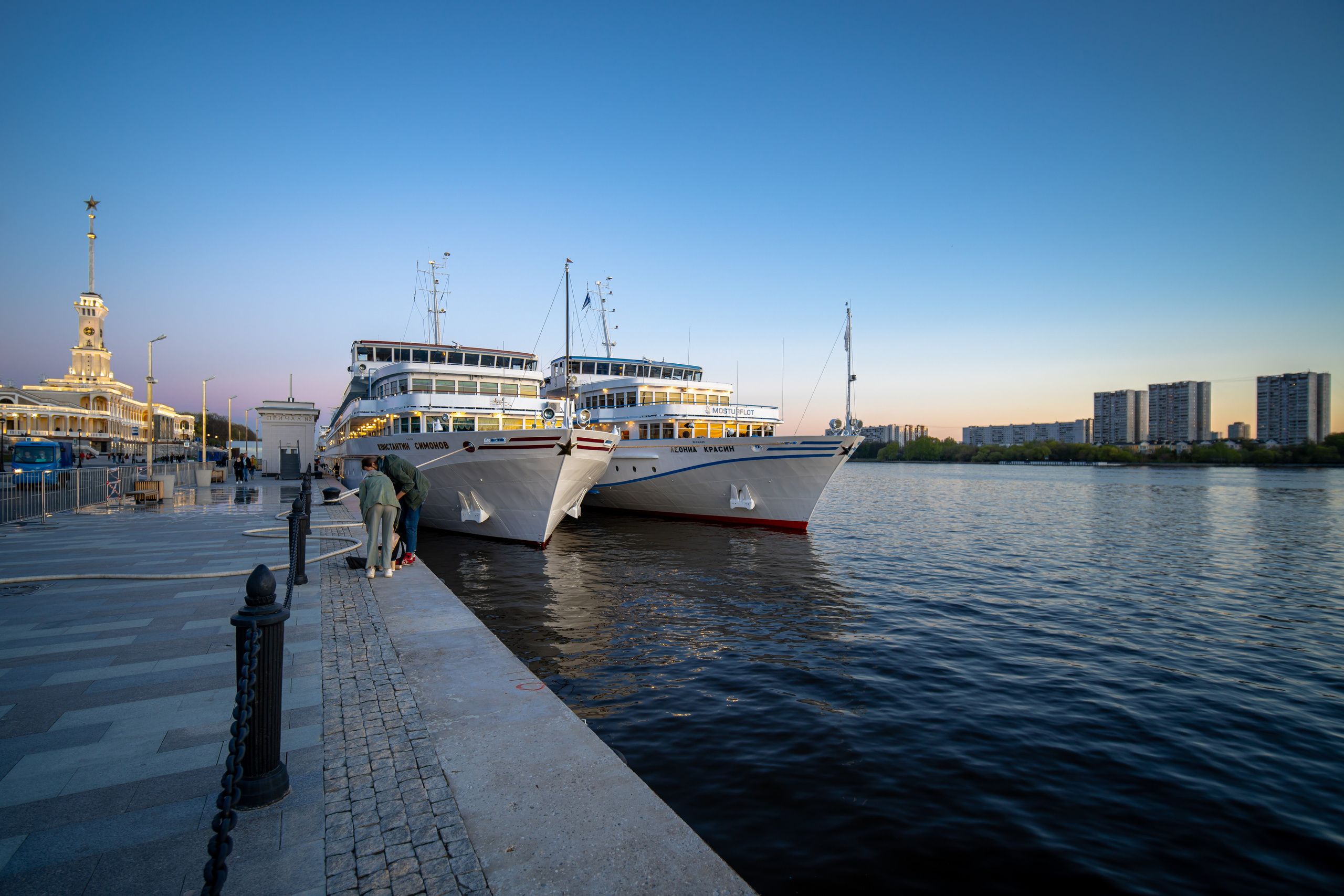 Набережная Северного речного вокзала