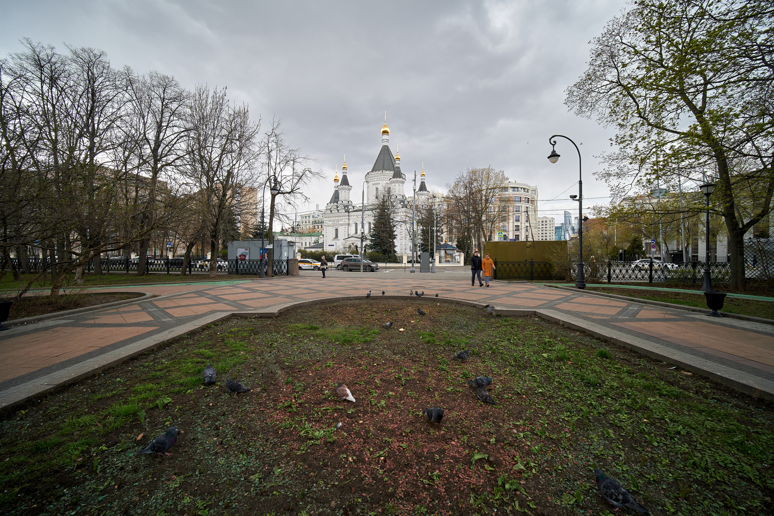 Сквер Девичьего поля в Москве